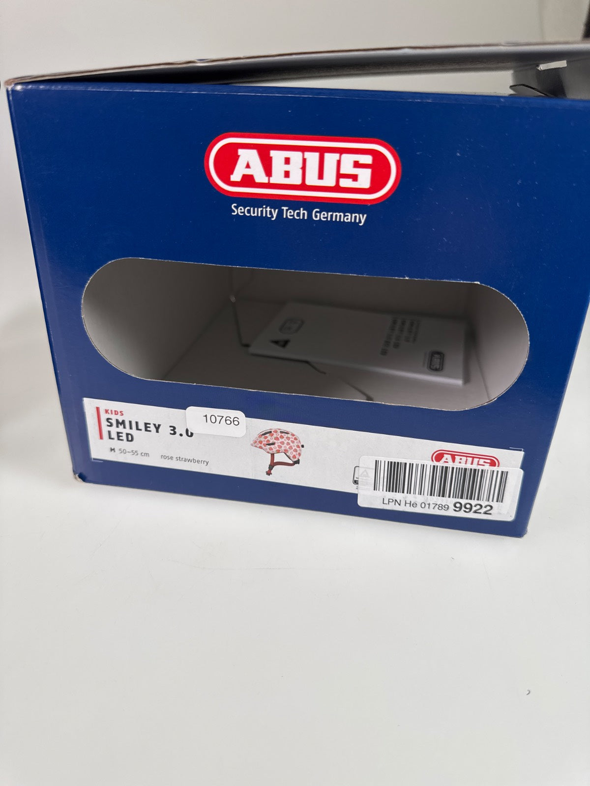ABUS Smiley 3.0 LED Fahrradhelm - Größe 50-55cm #10766
