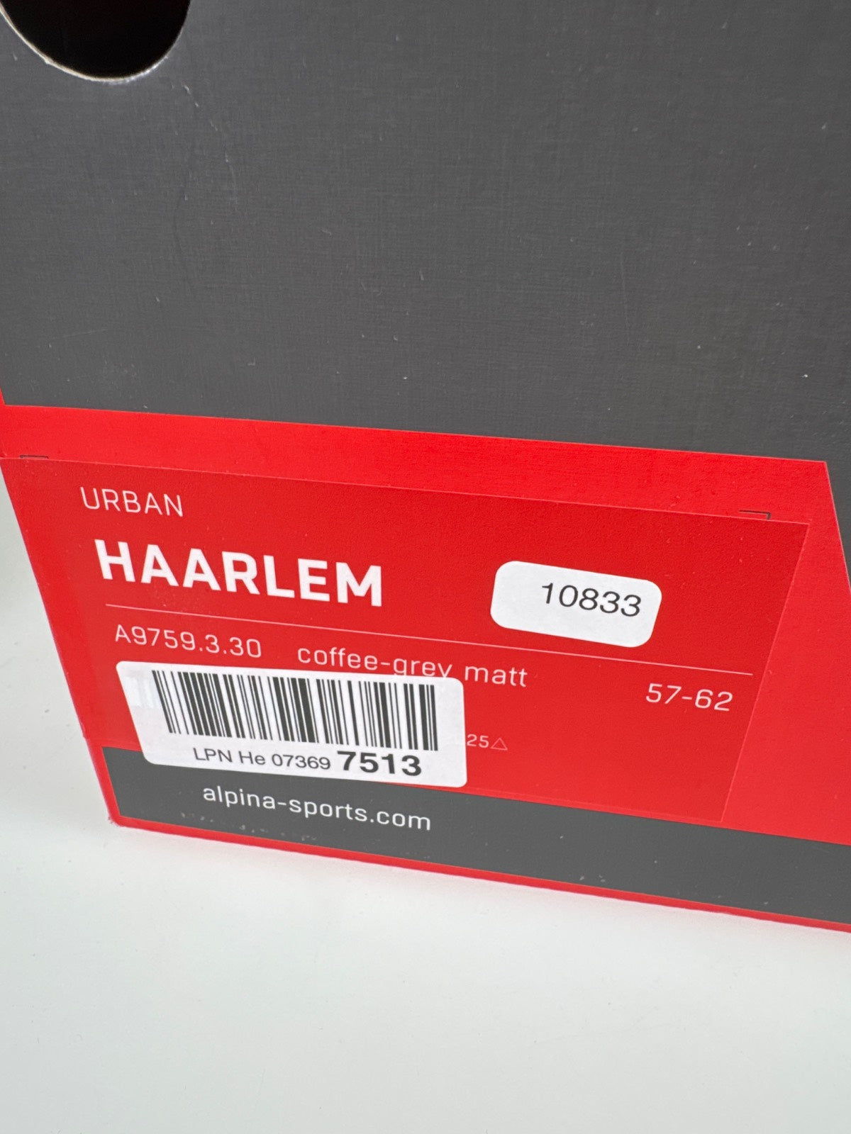 Alpina Haarlem Fahrradhelm - Größe 57-62cm #10833