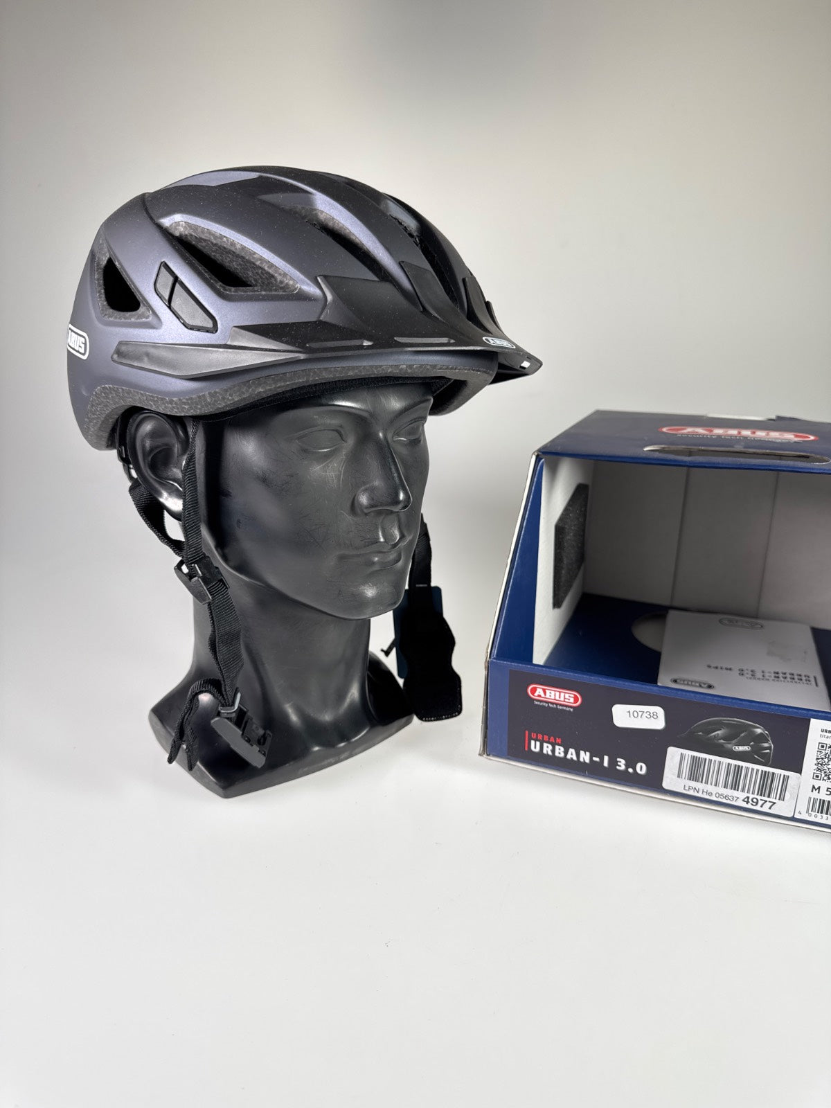 ABUS Urban-I 3.0 Fahrradhelm - Größe 52-58cm #10738