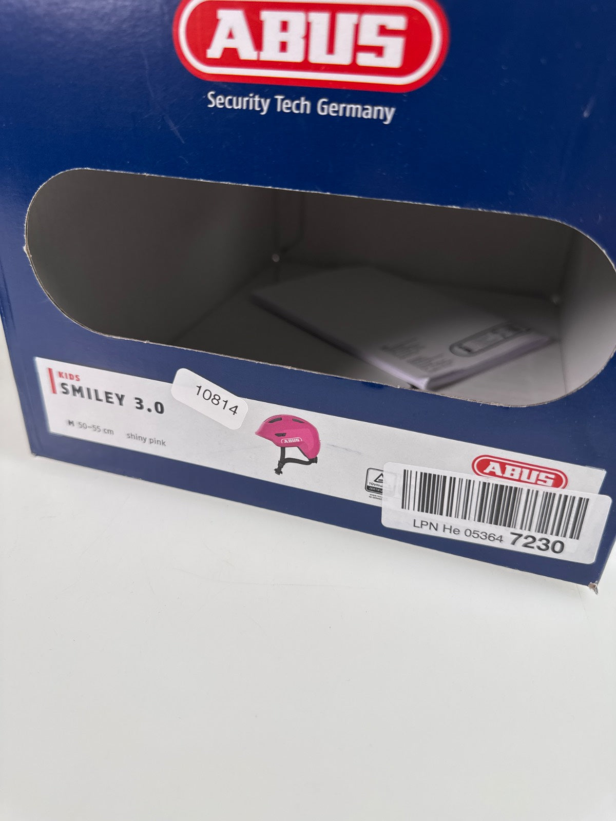 ABUS Smiley 3.0 Fahrradhelm - Größe 50-55cm #10814