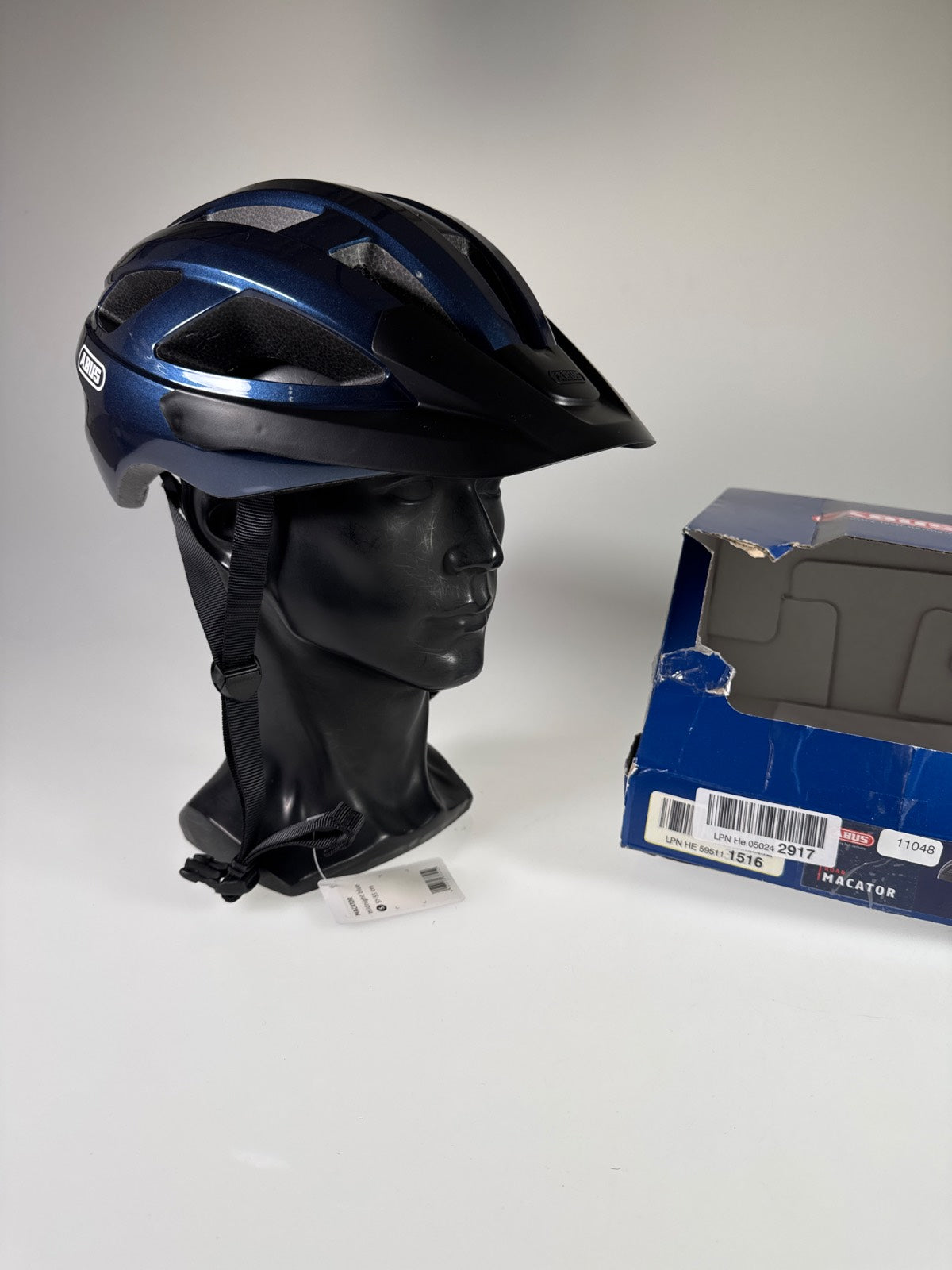 ABUS Macator Fahrradhelm - Größe 51-55cm #11048