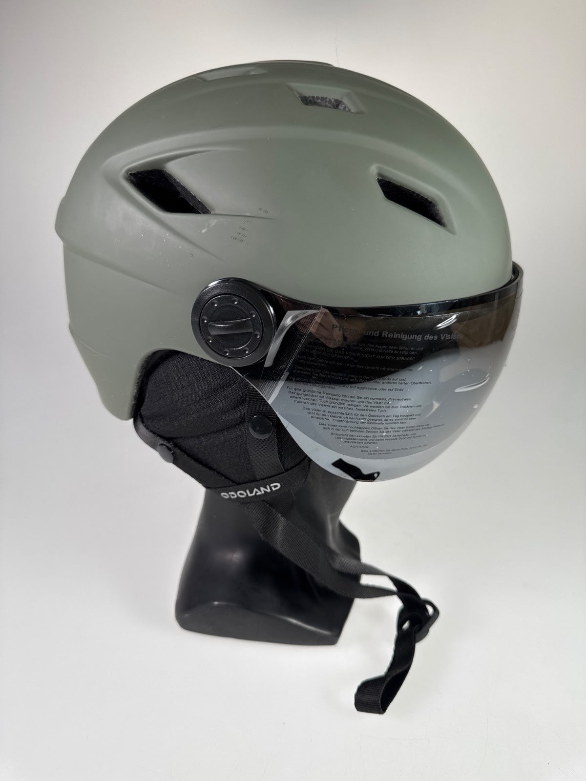Odoland Skihelm mit Visier - Größe 54-56cm #10351