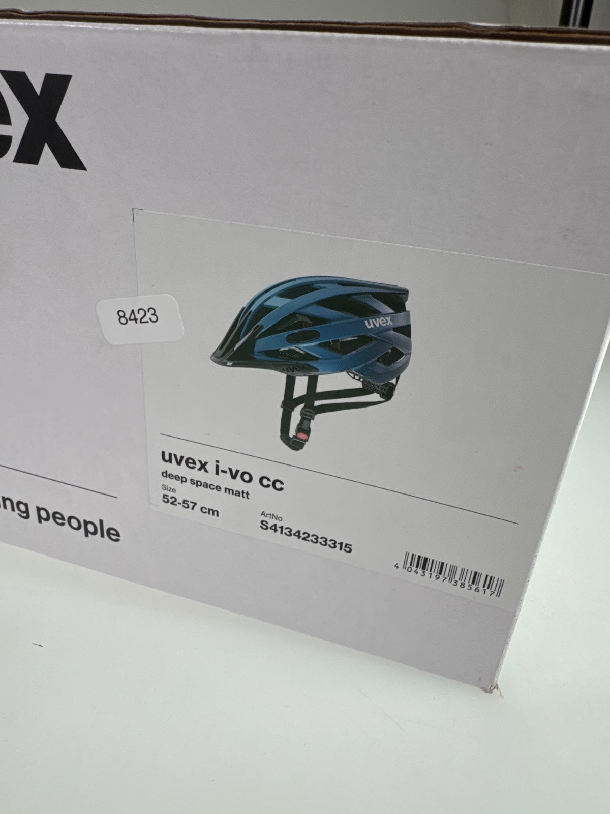 uvex I-VO CC Fahrradhelm - Größe 52-57cm #8423