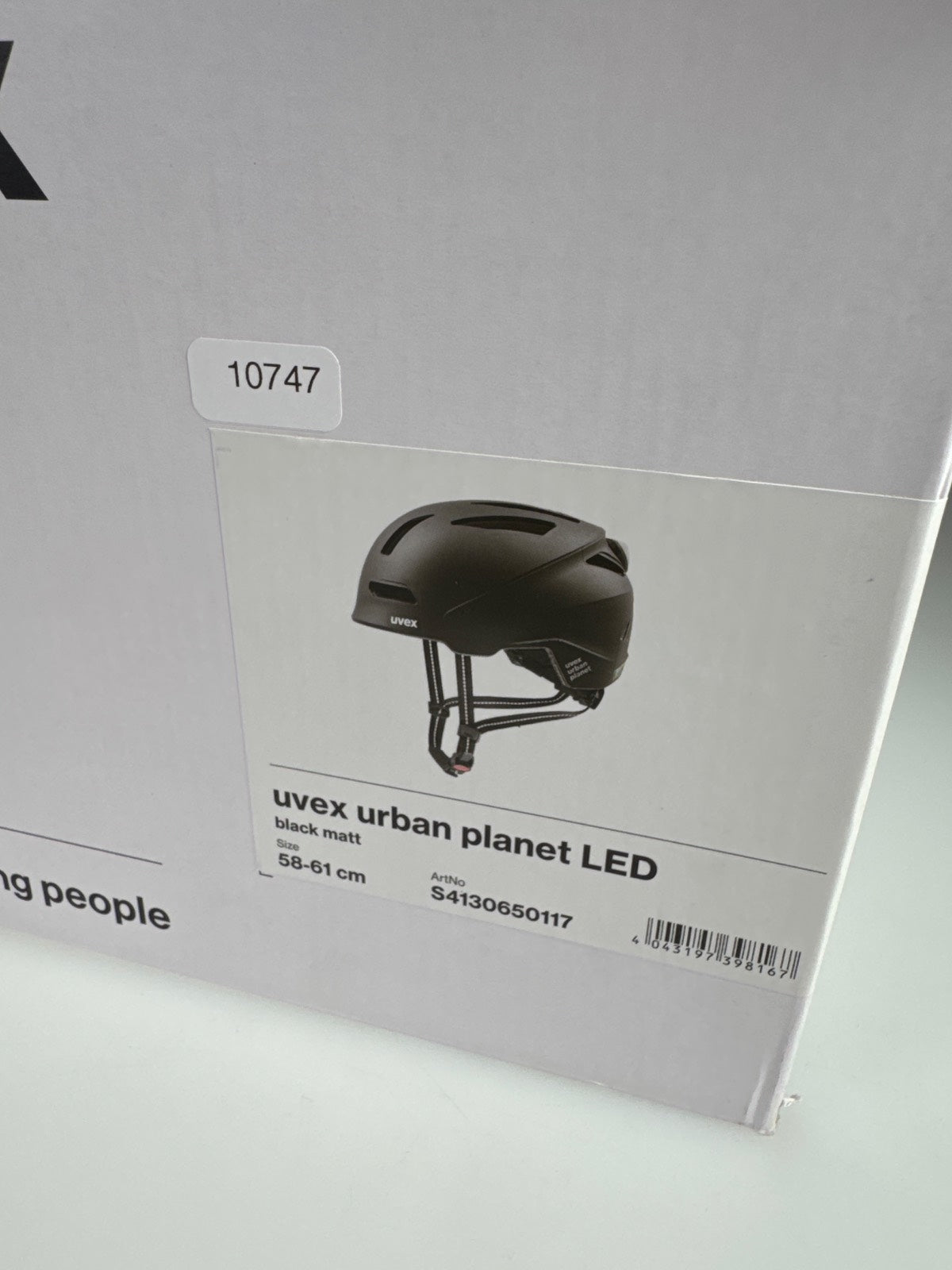 uvex urban Planet LED Fahrradhelm - Größe 58-61cm #10747