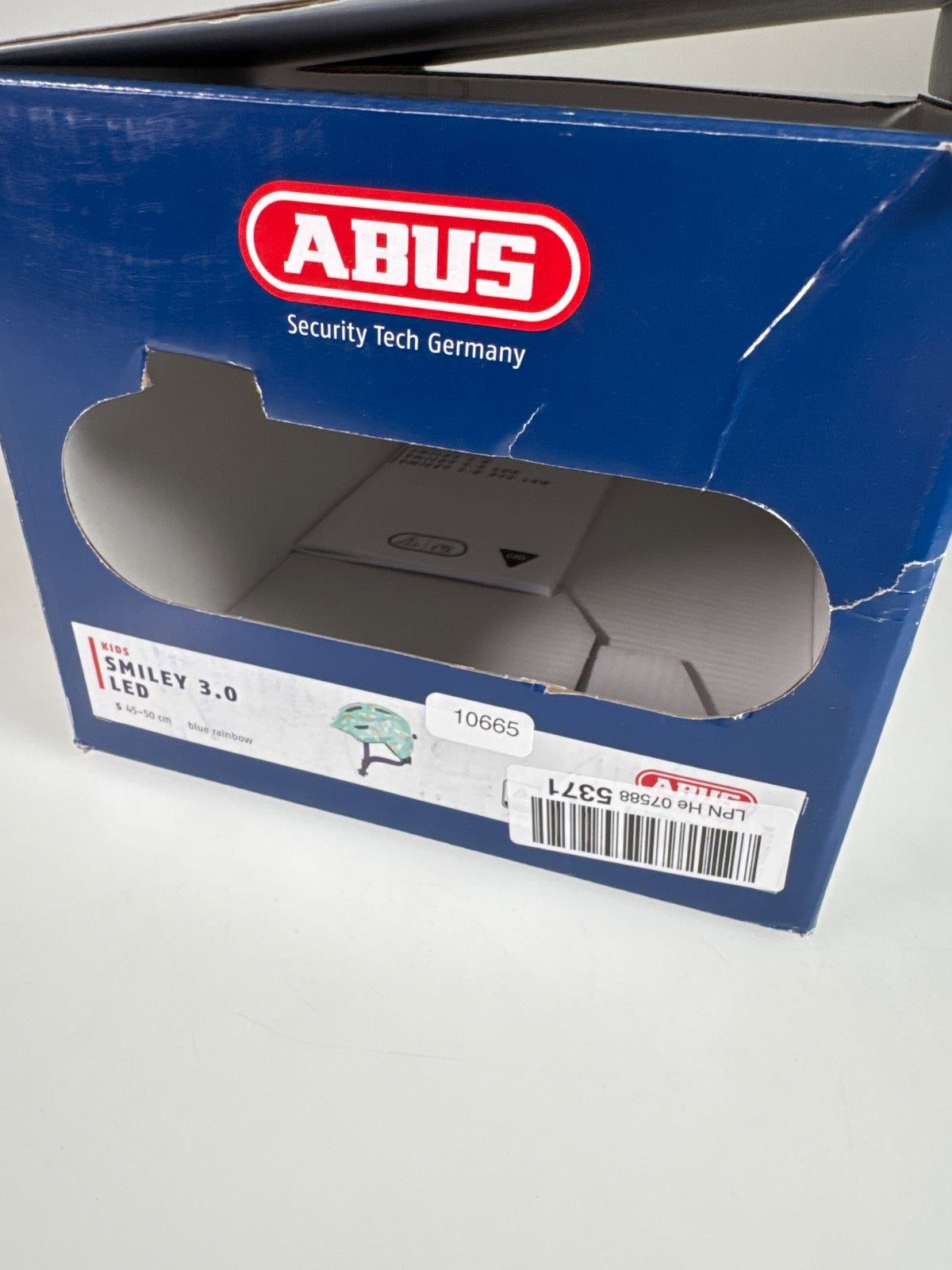 ABUS Smiley 3.0 LED Fahrradhelm - Größe 45-50cm #10665