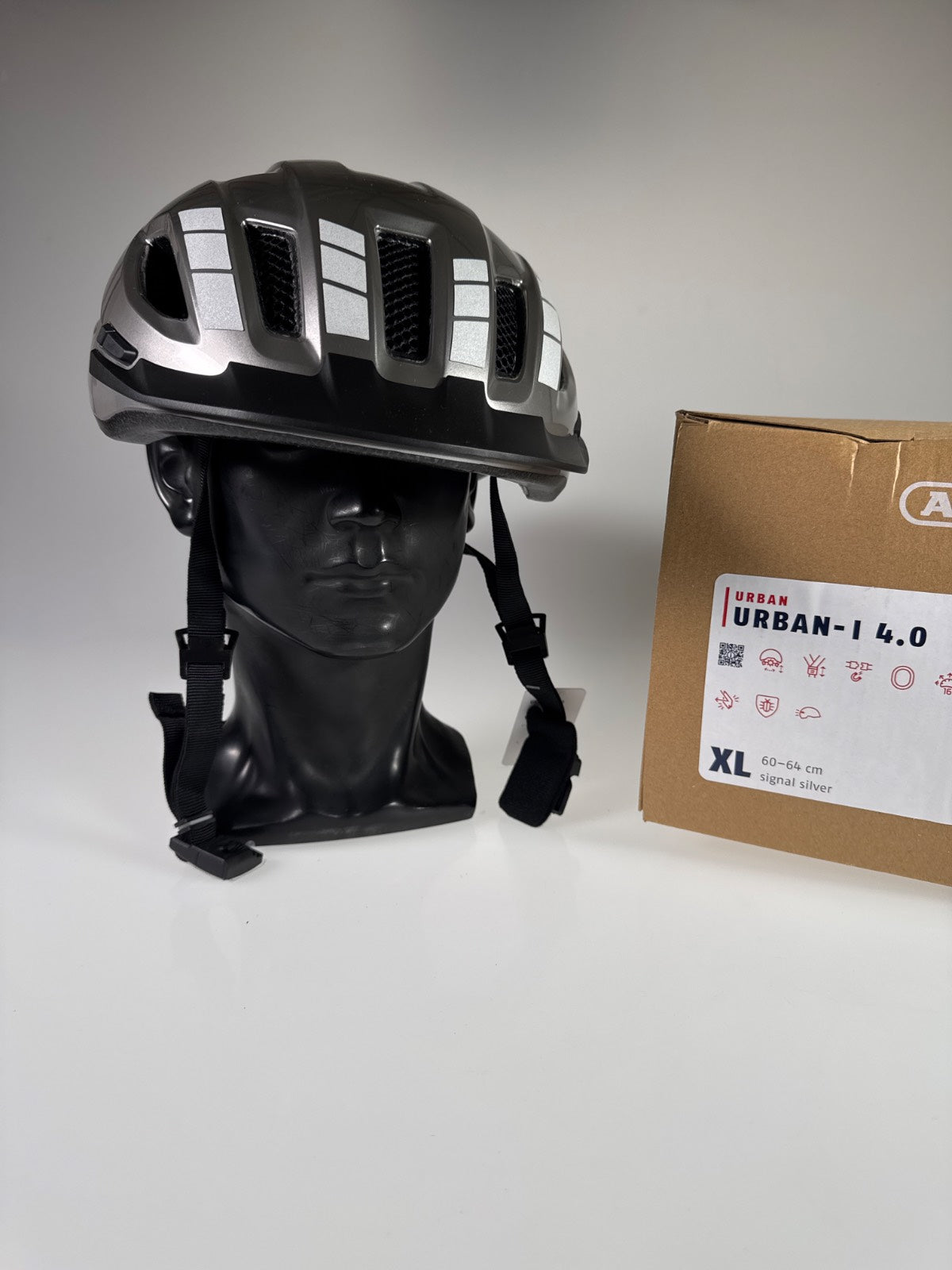 ABUS Urban-I 4.0 Fahrradhelm - Größe 60-64cm #8421