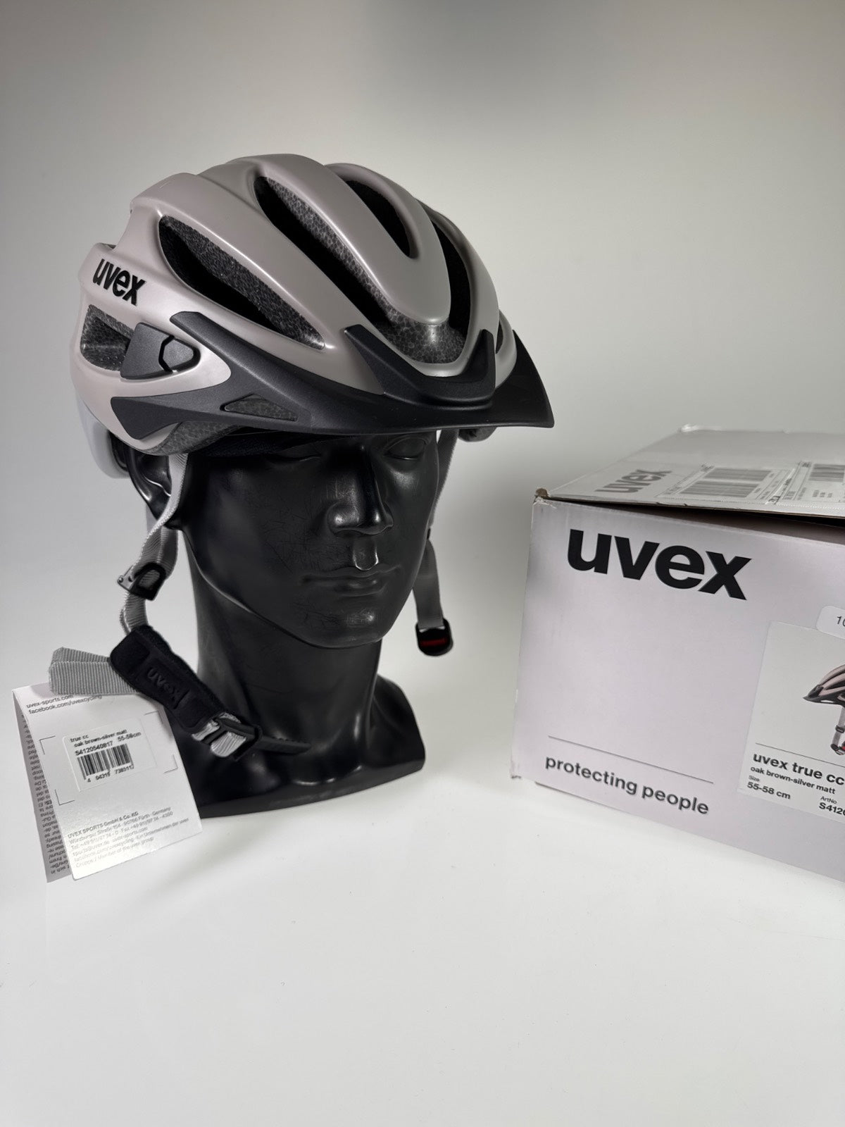 uvex True cc Fahrradhelm - Größe 55-58cm #10812