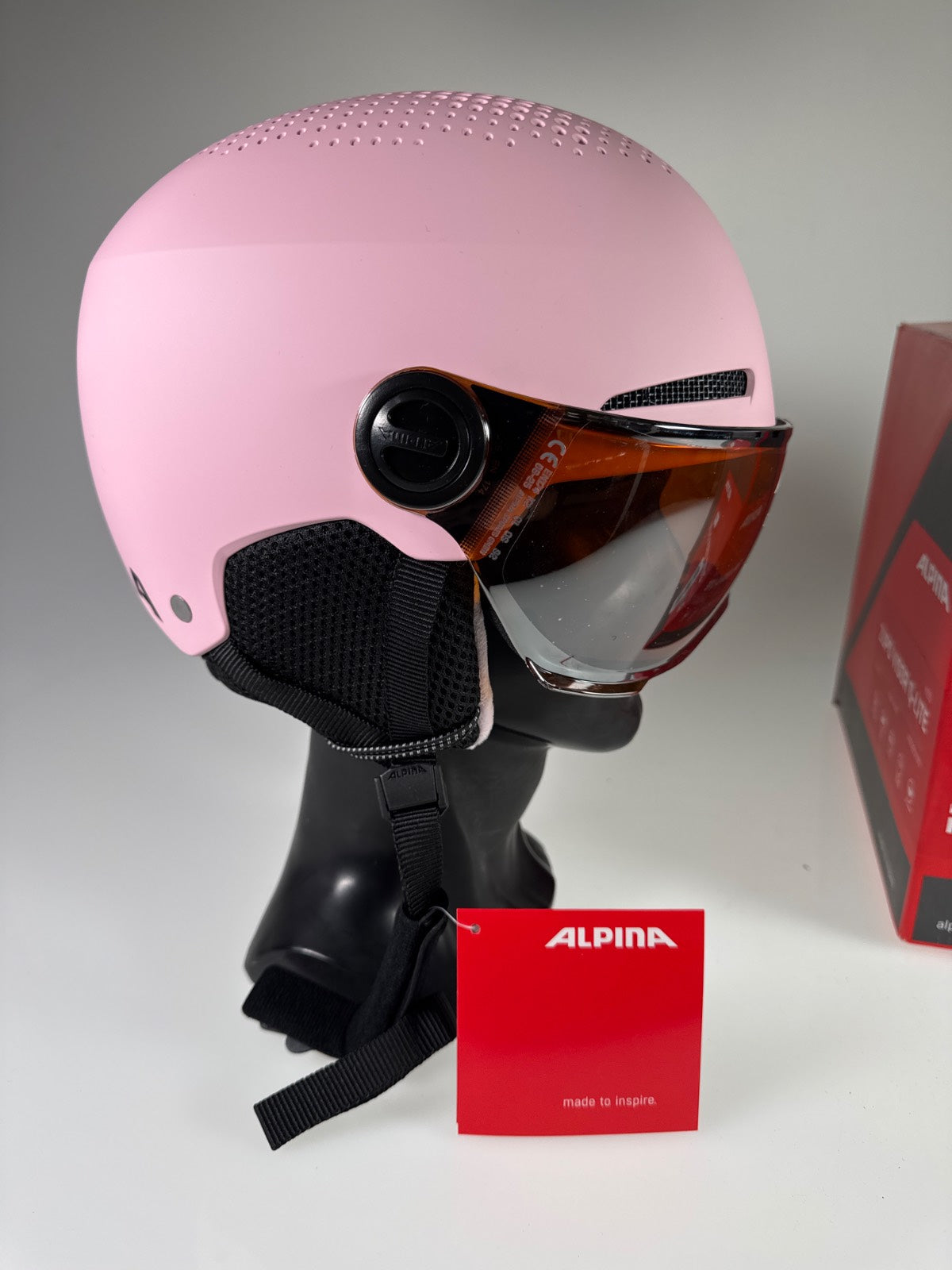 ALPINA Zupo Visor Q-Lite Skihelm - Größe 51-55cm #11023