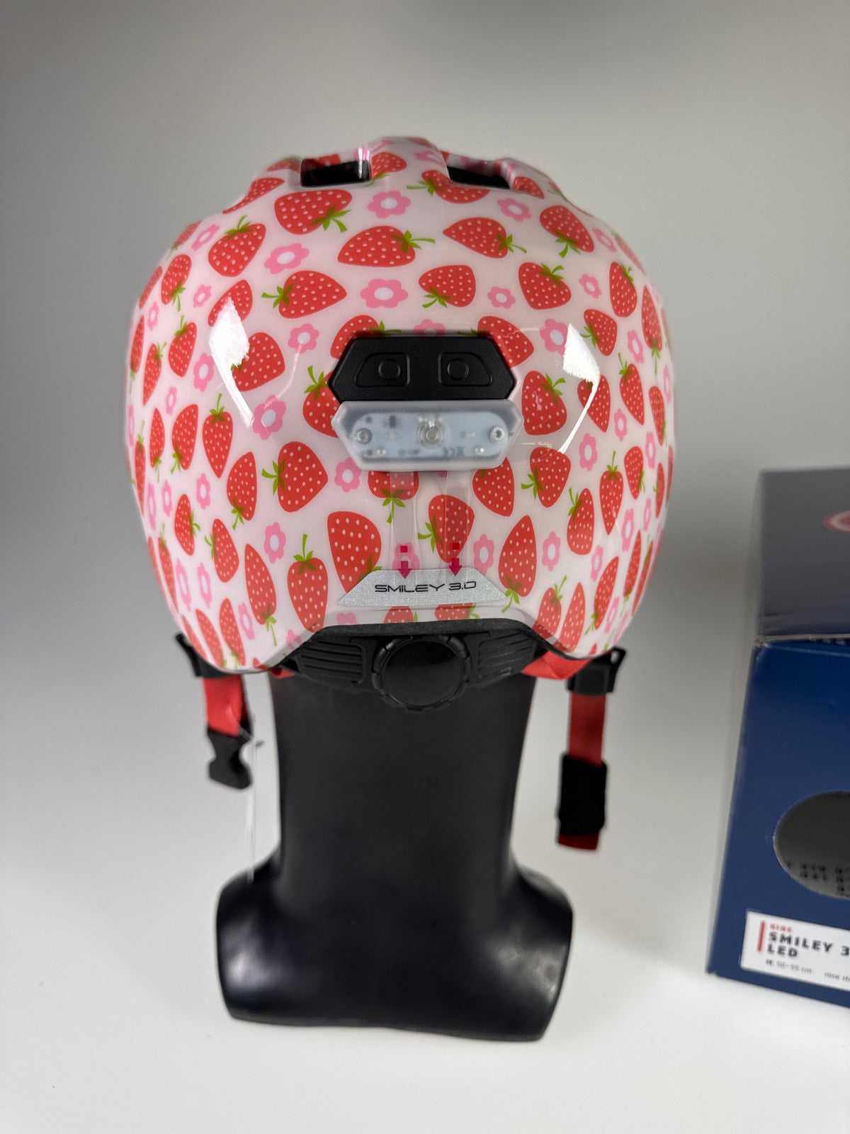 ABUS Smiley 3.0 LED Fahrradhelm - Größe 50-55cm #10832