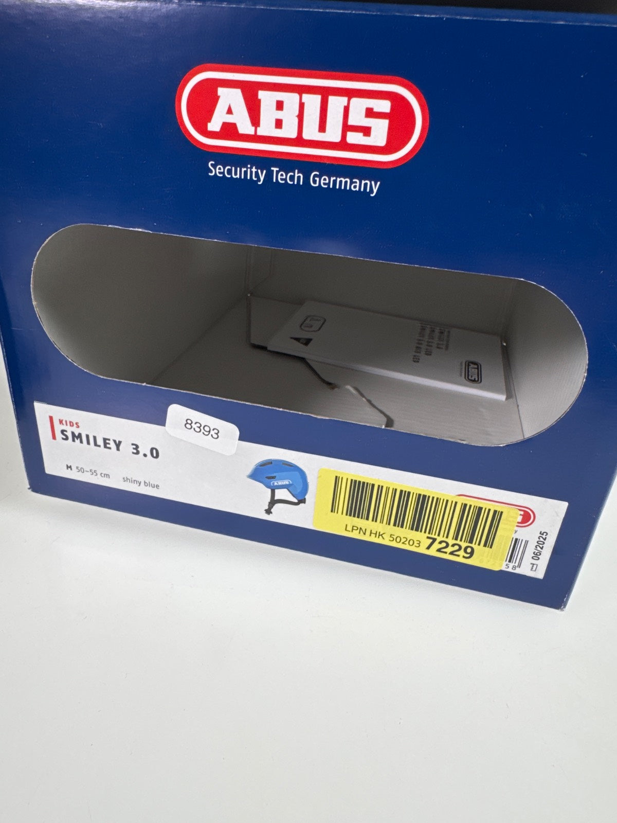 ABUS Smiley 3.0 Fahrradhelm - Größe 50-55cm #8393