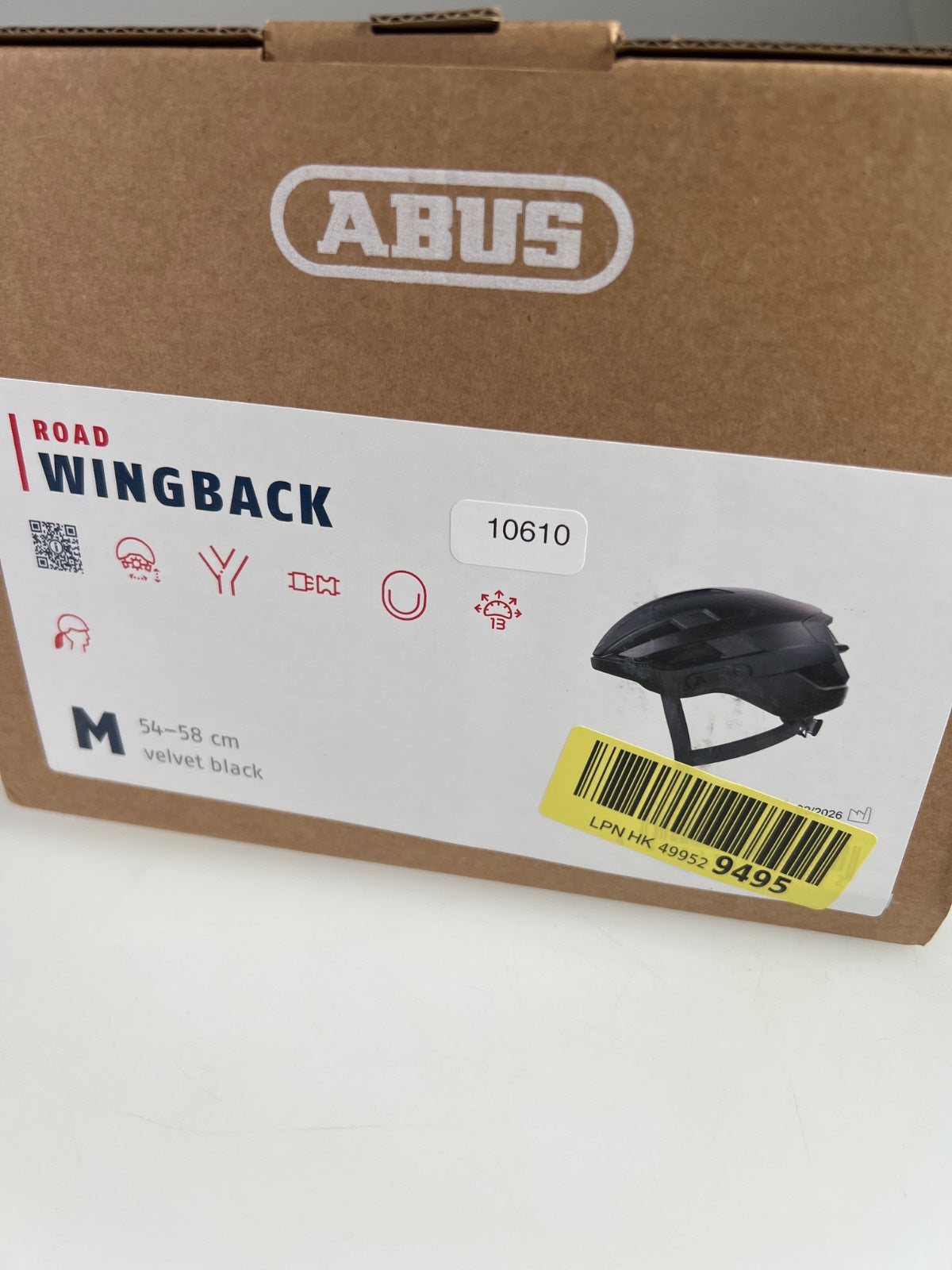 ABUS WingBack Fahrradhelm - Größe 54-58cm #10610