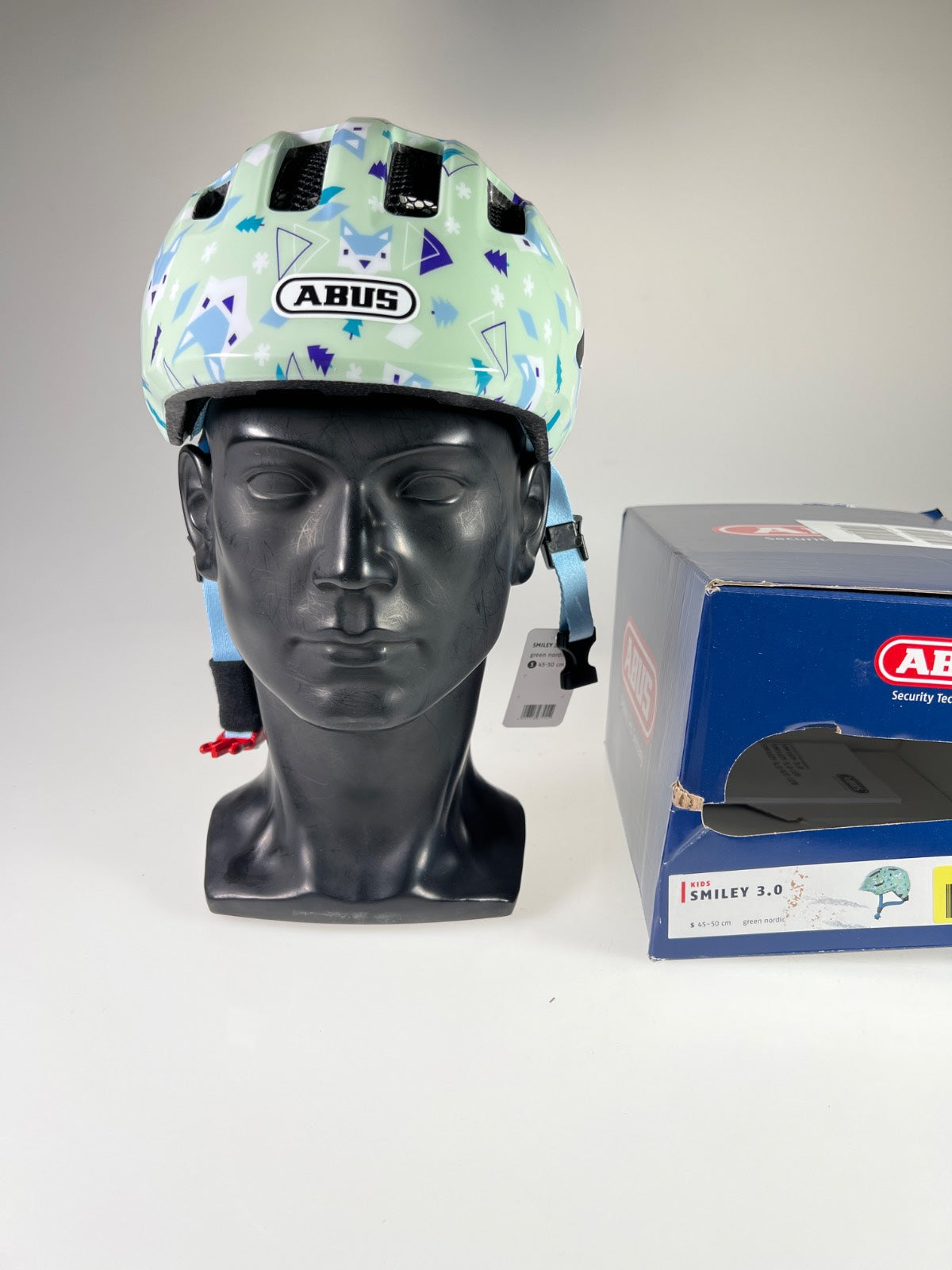 ABUS Smiley 3.0 Fahrradhelm - Größe 45-50cm #10593