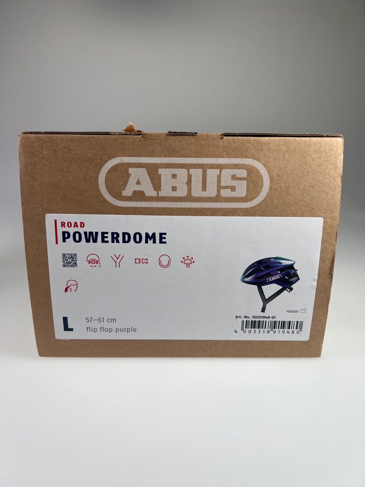 ABUS PowerDome Fahrradhelm - Größe 57-61cm #10568