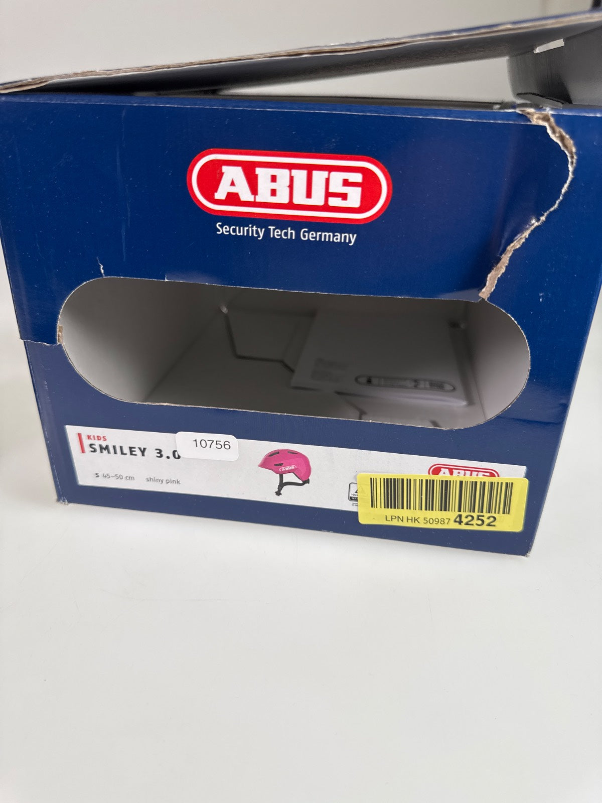 ABUS Smiley 3.0 Fahrradhelm - Größe 45-50cm #10756