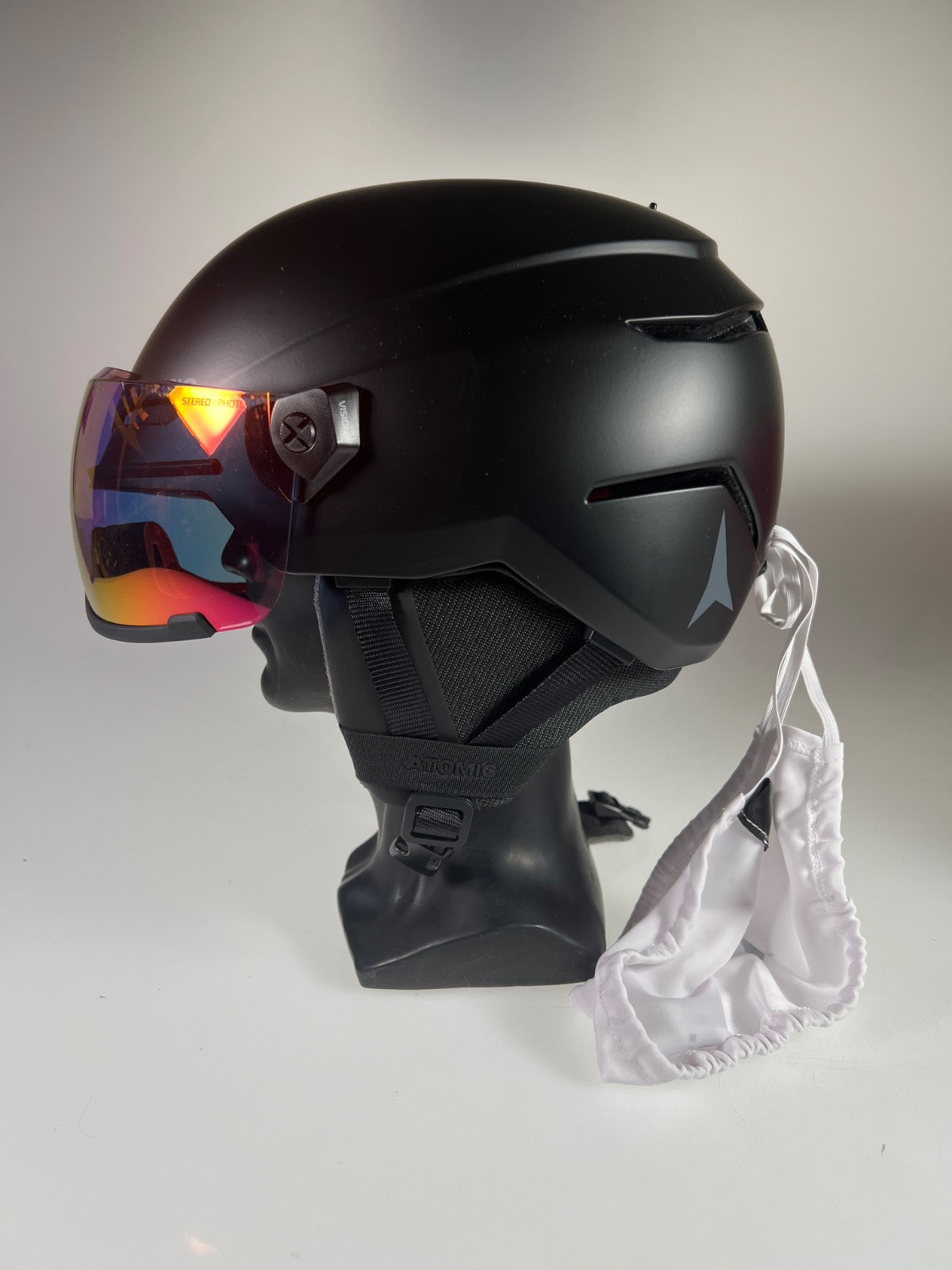 Atomic Savor Visor Photo Skihelm - Größe 63-65cm #10426