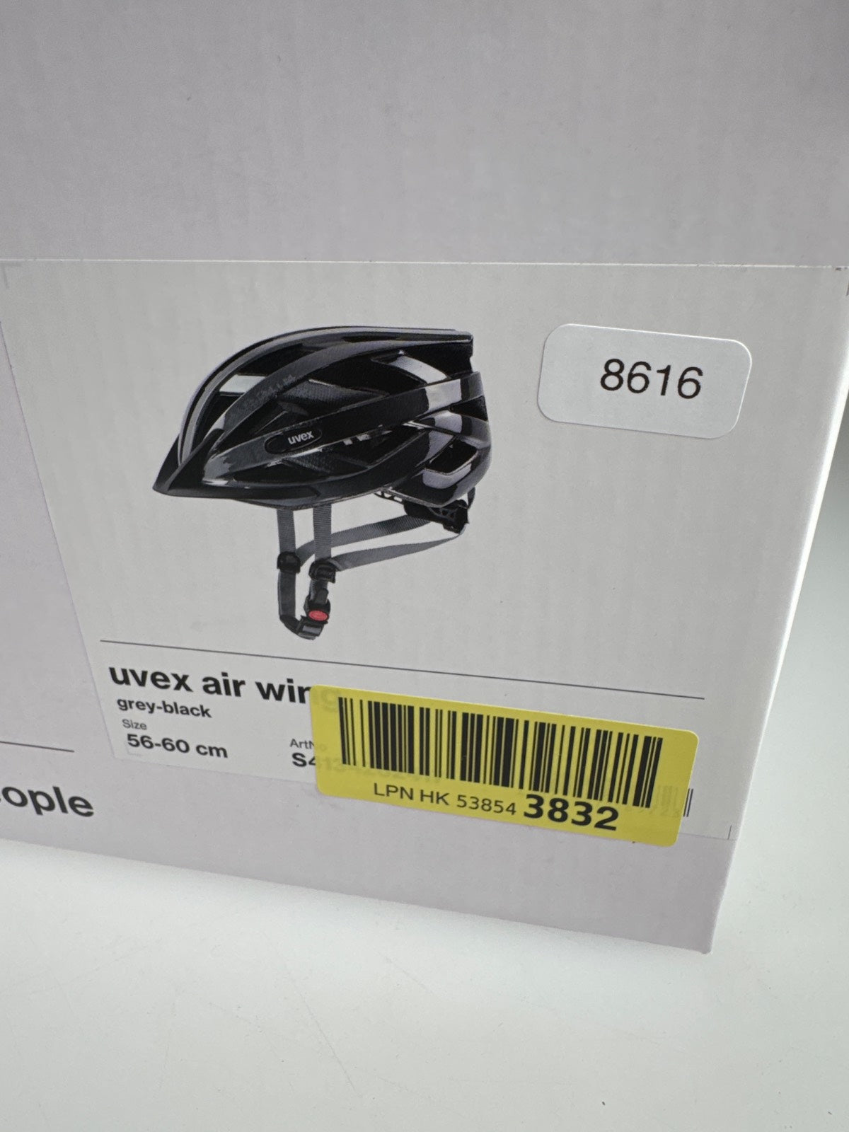 uvex Air Wing Fahrradhelm - Größe 56-60cm #8616
