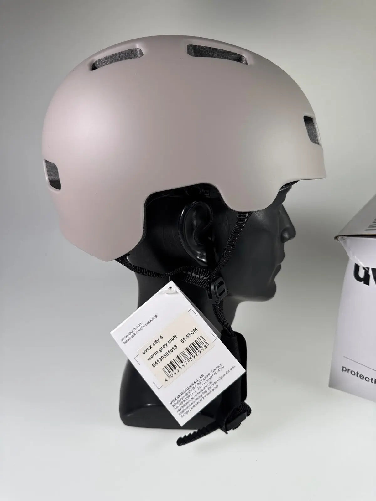 uvex City 4 Fahrradhelm - Größe 51-55cm #8438