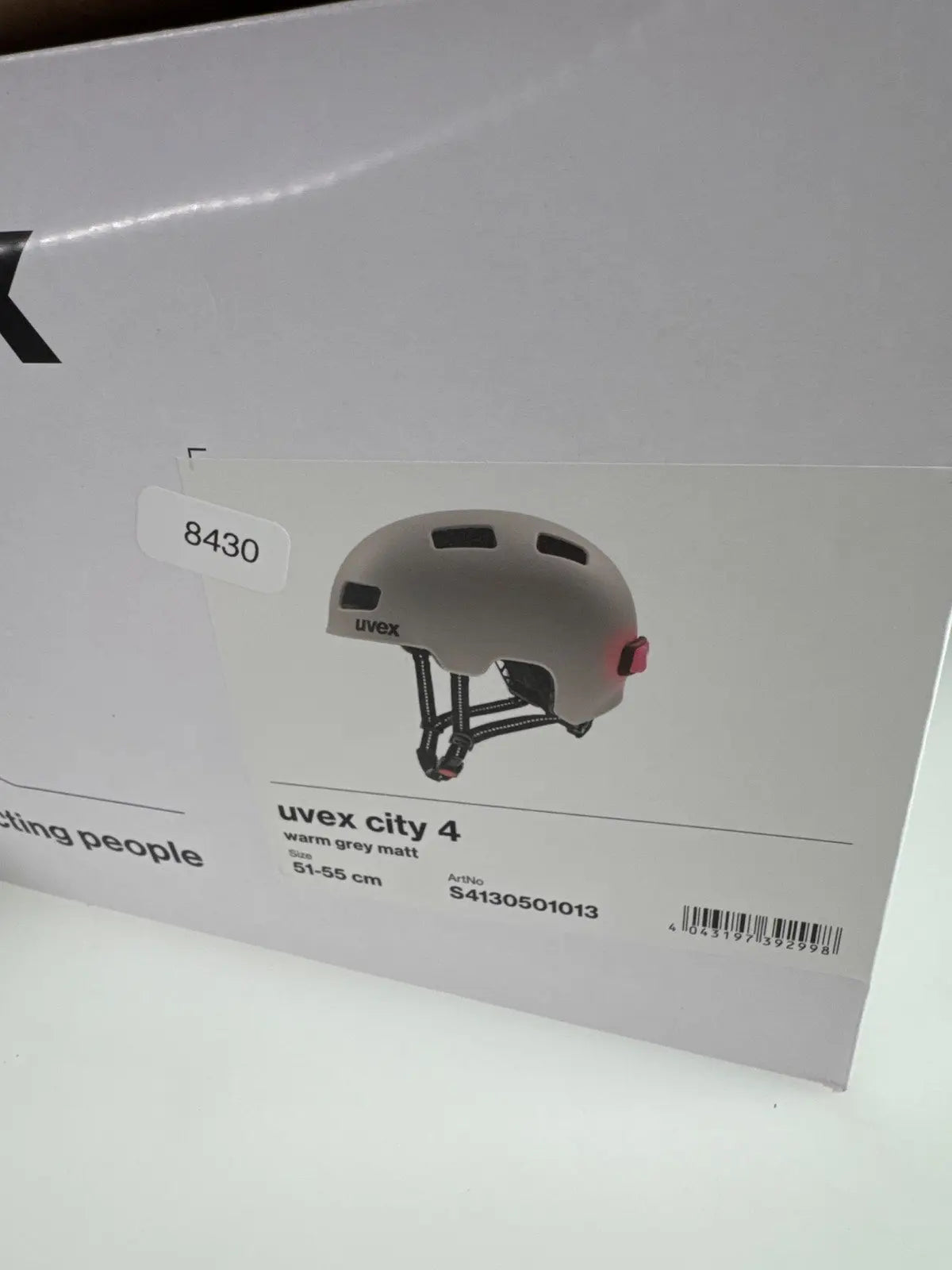 uvex City 4 Fahrradhelm - Größe 51-55cm #8438