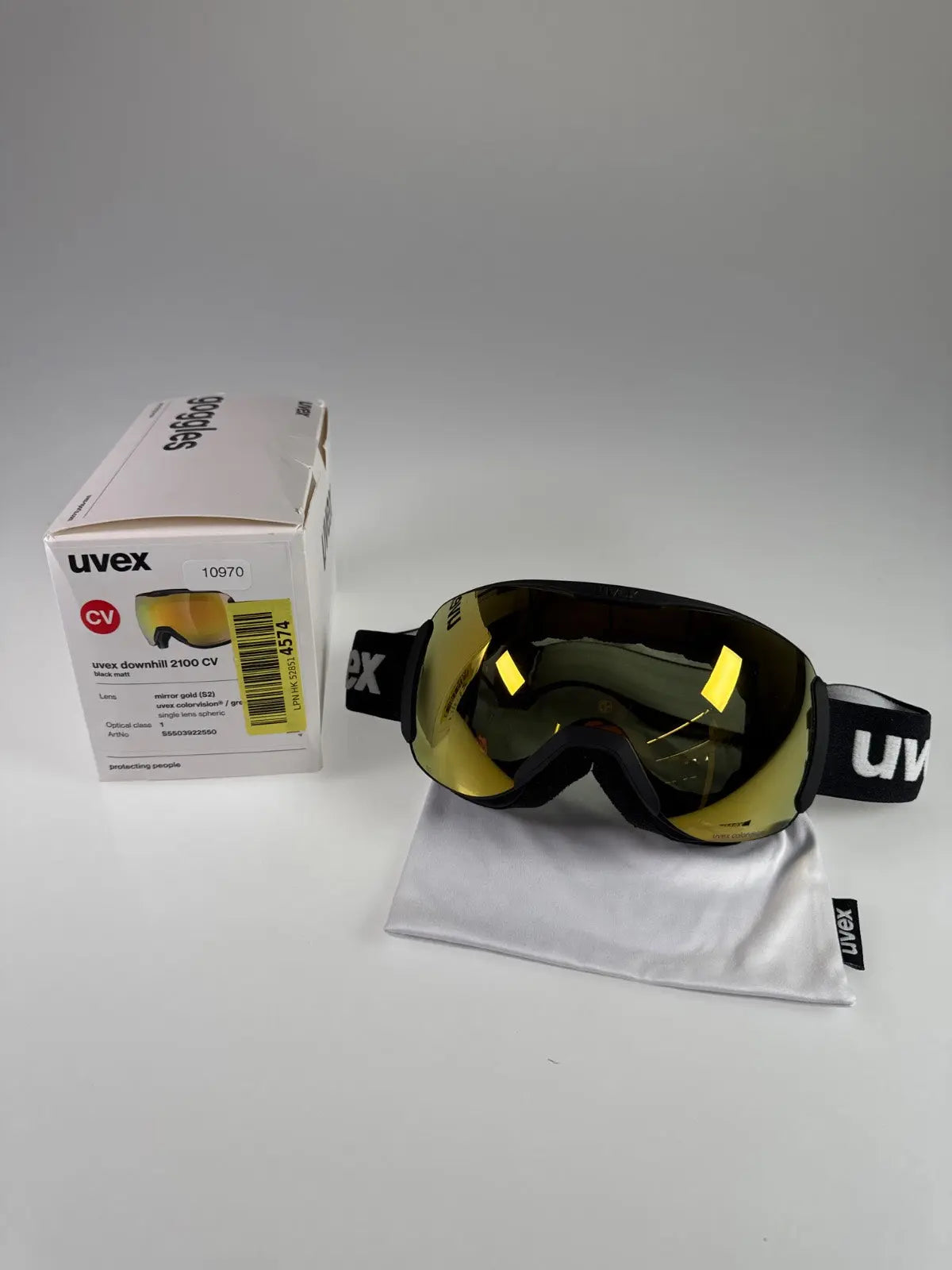 uvex Downhill 2100 CV Skibrille - extra weites Sichtfeld #10970