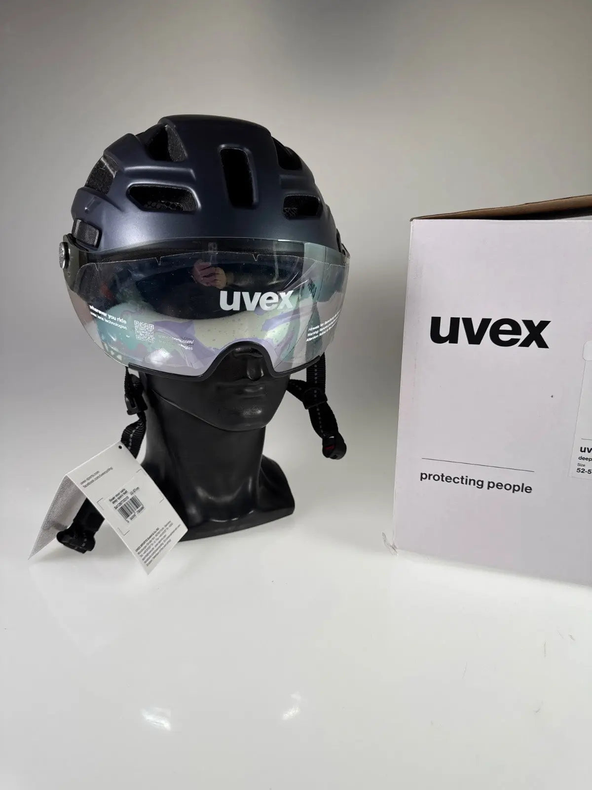 uvex Finale Visor V Fahrradhelm - Größe 52-57cm #8441