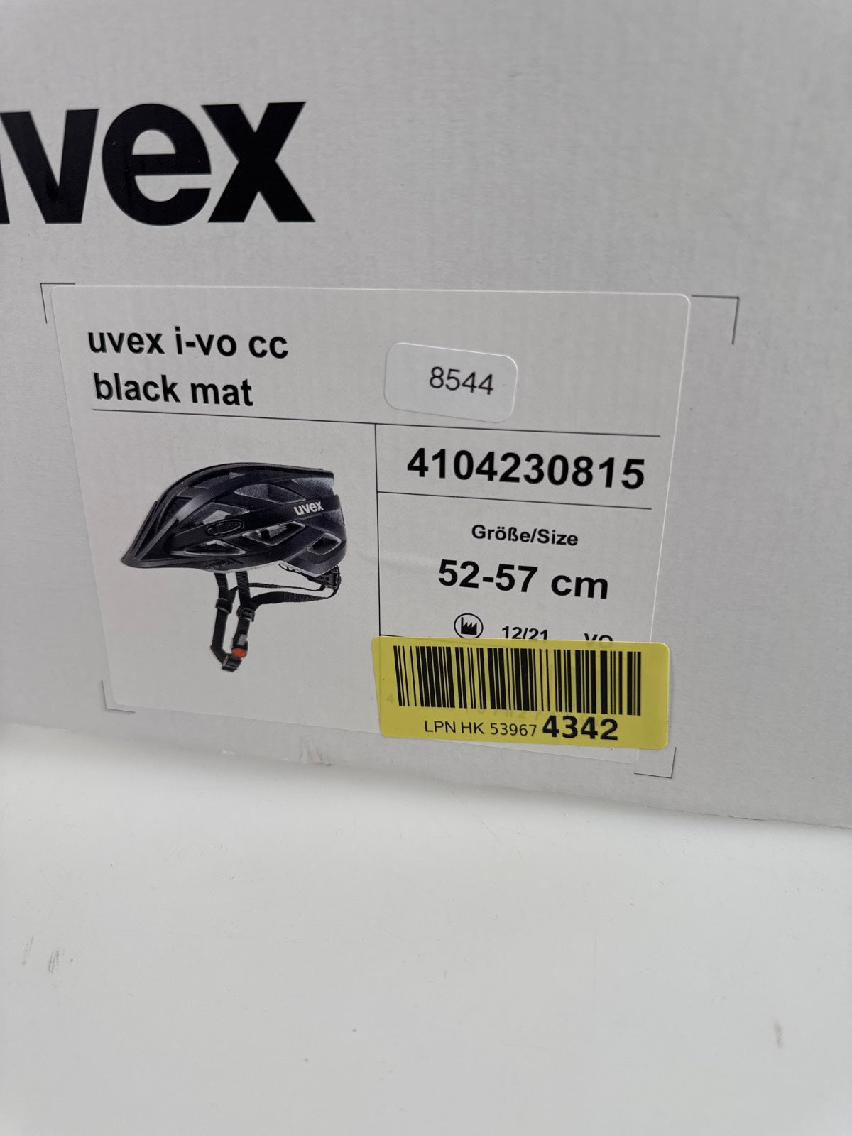 uvex I-VO CC Fahrradhelm - Größe 52-57cm #8544