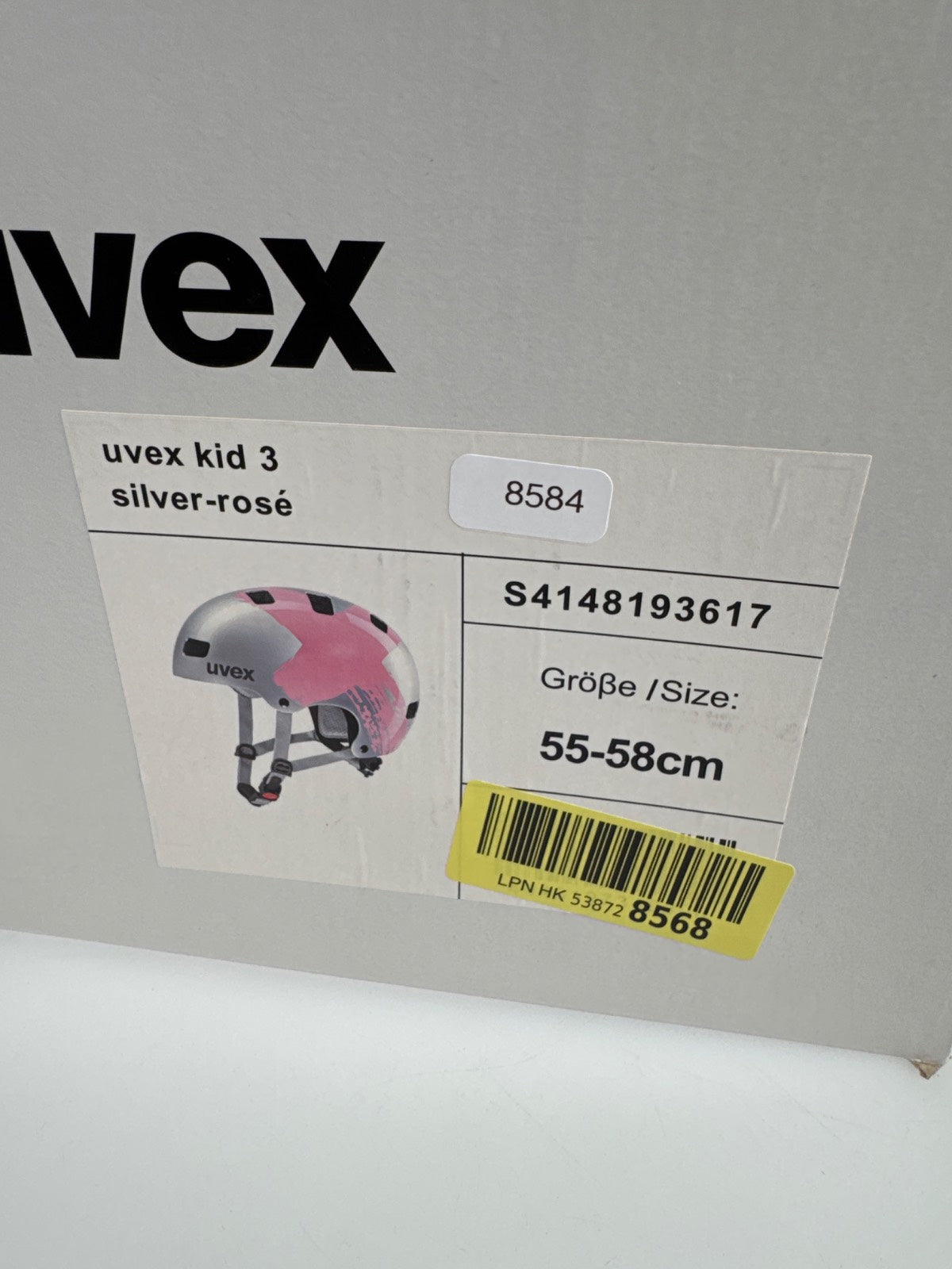 uvex Kid 3 Fahrradhelm - Größe 55-58cm #8584