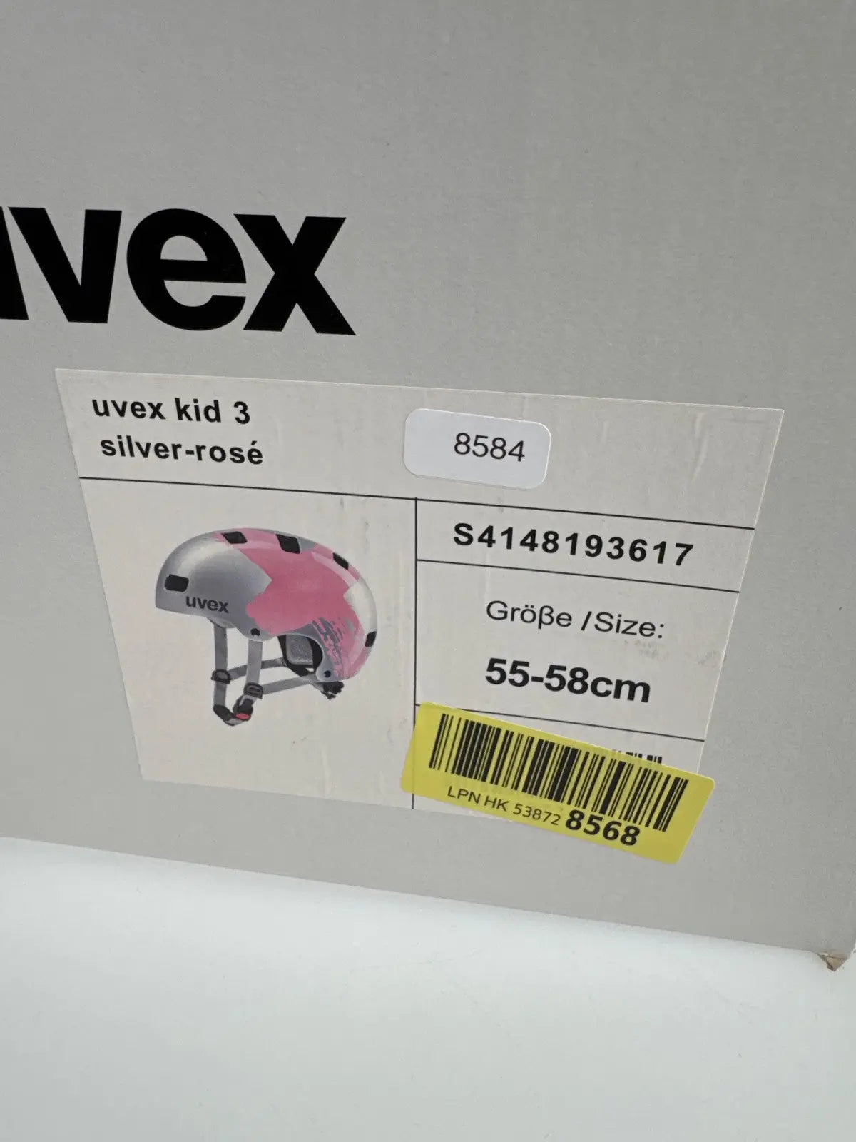 uvex Kid 3 Fahrradhelm - Größe 55-58cm #8584