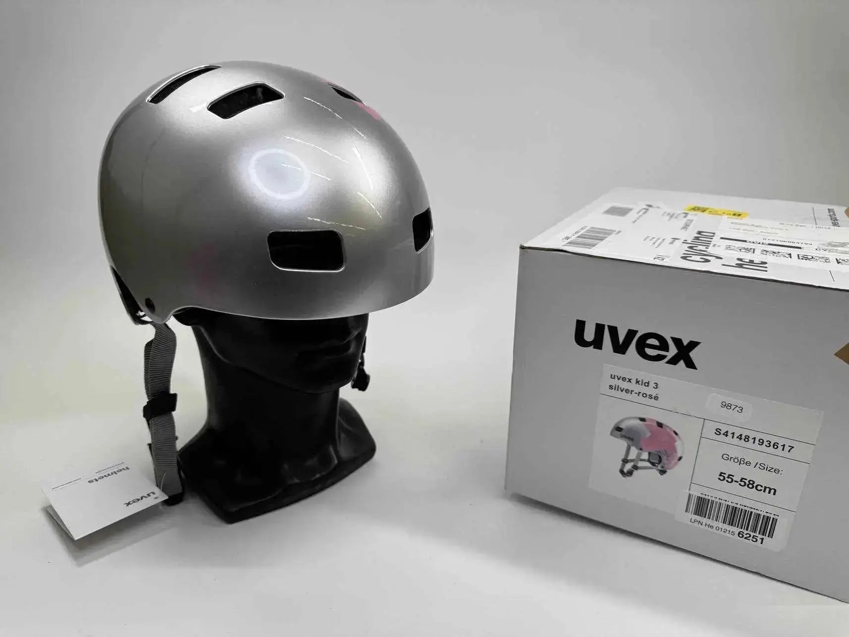 uvex Kid 3 Fahrradhelm - Größe 55-58cm #9873