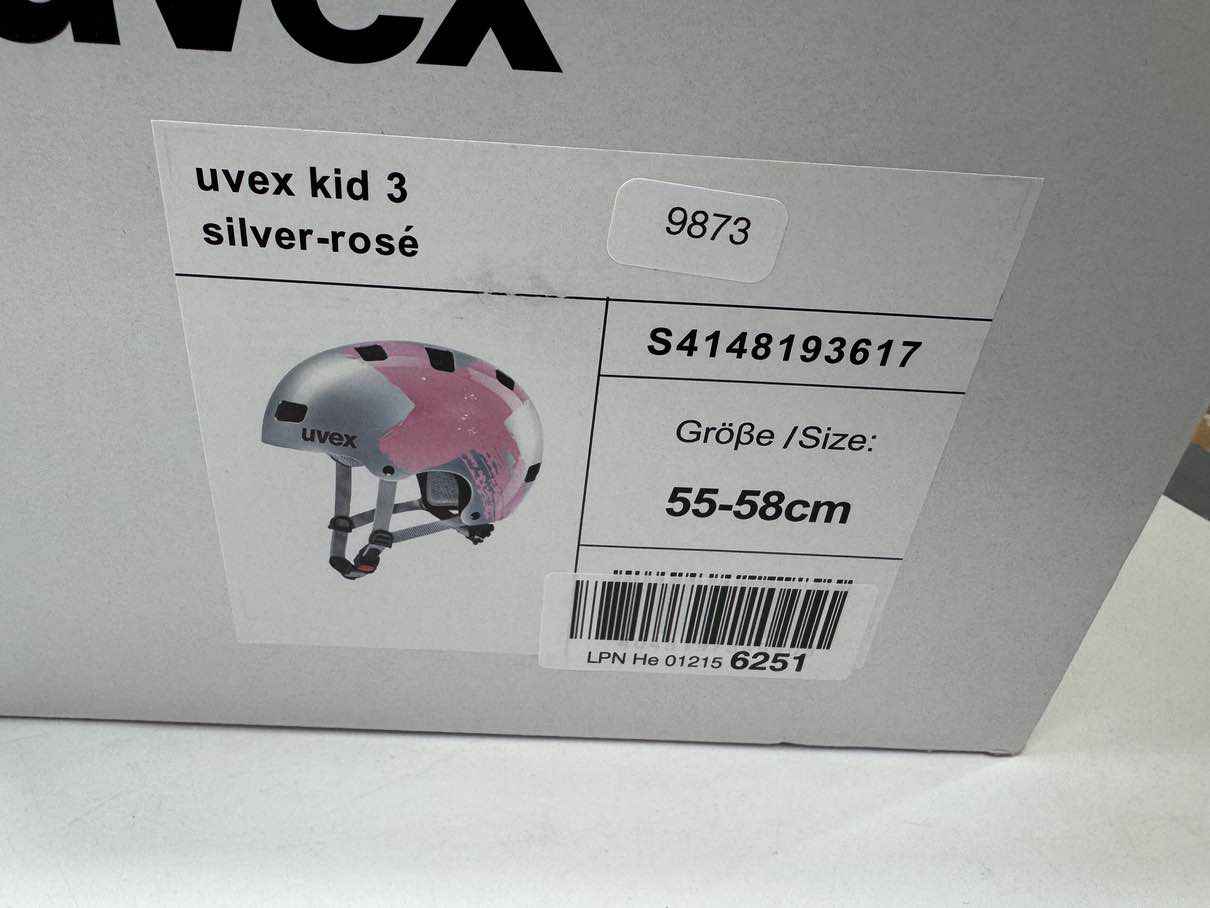 uvex Kid 3 Fahrradhelm - Größe 55-58cm #9873