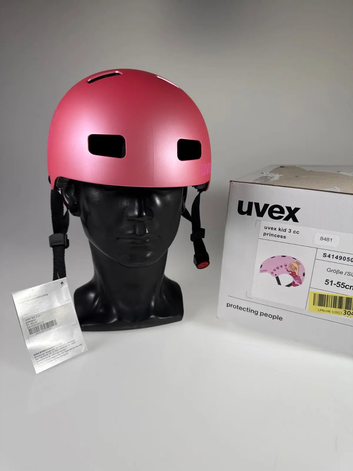 uvex Kid 3 cc Fahrradhelm - Größe 51-55cm #8481