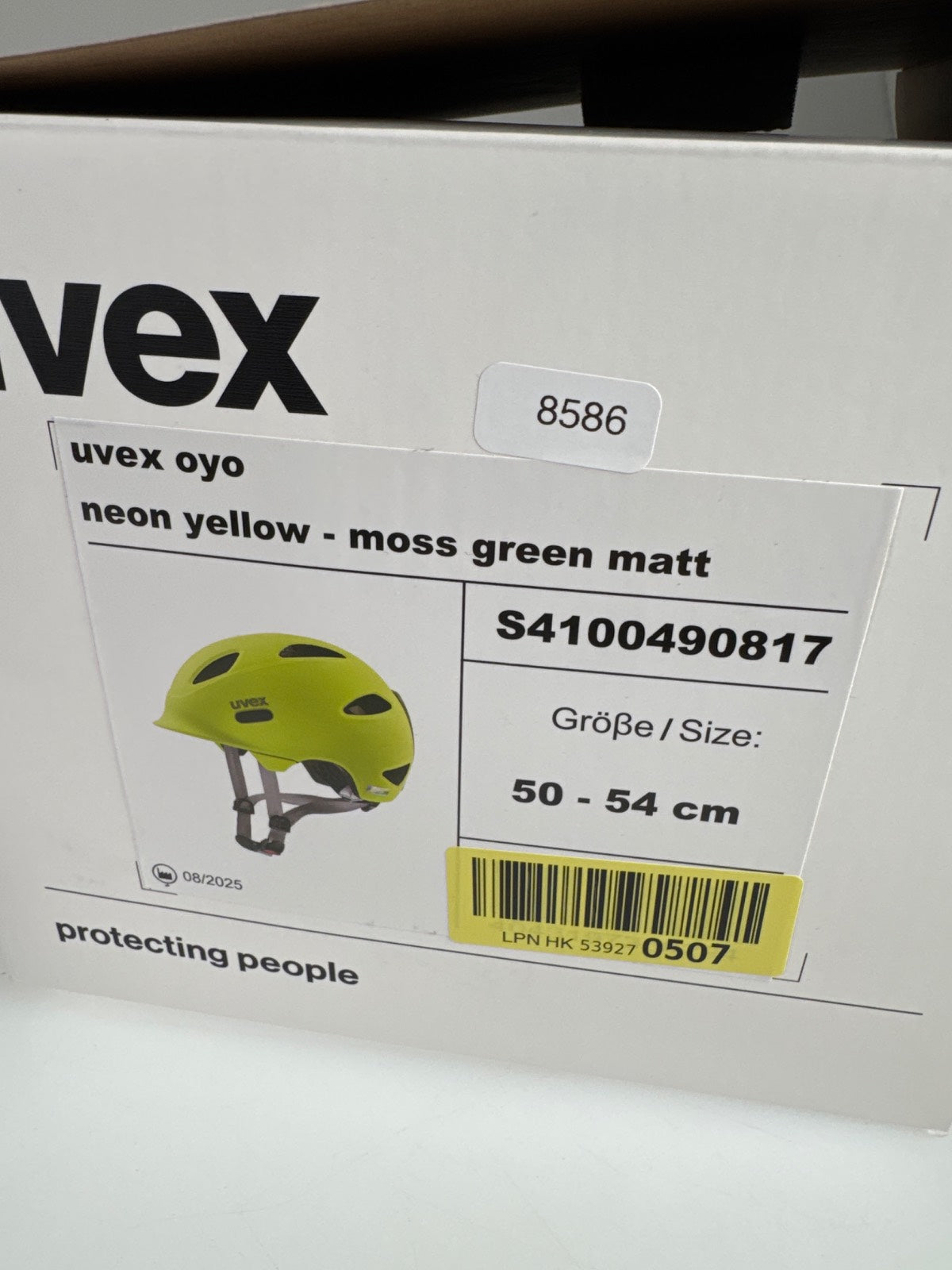 uvex Oyo Fahrradhelm - Größe 50-54cm #8586