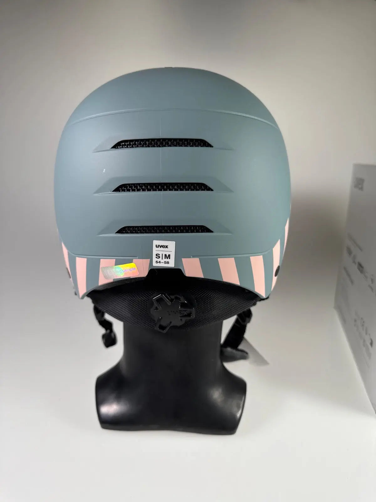 uvex Rocket Jr Visor Skihelm - Größe 54-58cm #8929