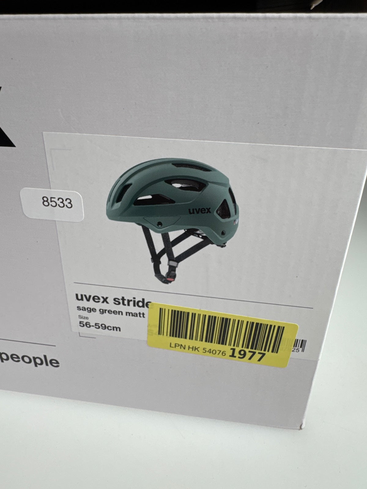 uvex Stride Fahrradhelm - Größe 56-59cm #8533