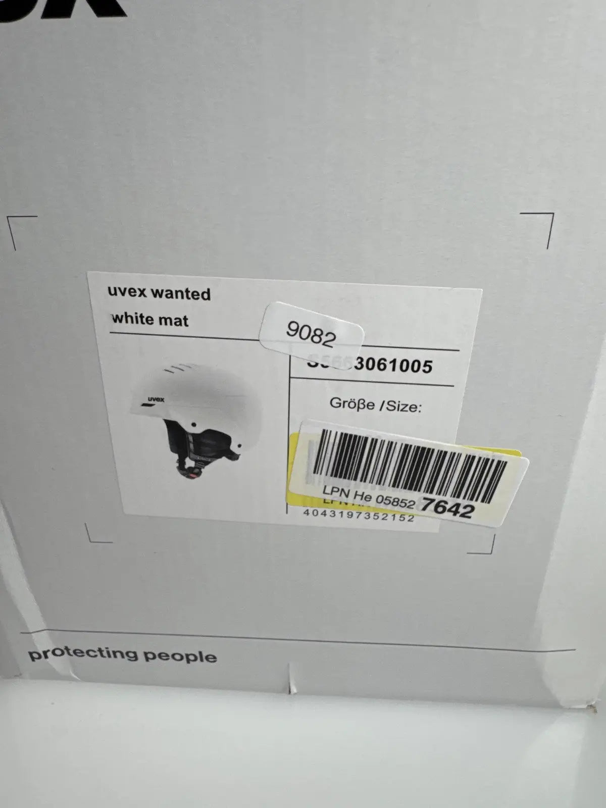 uvex Wanted Skihelm - Größe 54-58cm #9082