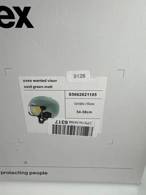 uvex Wanted Visor Skihelm - Größe 55-58cm #9128