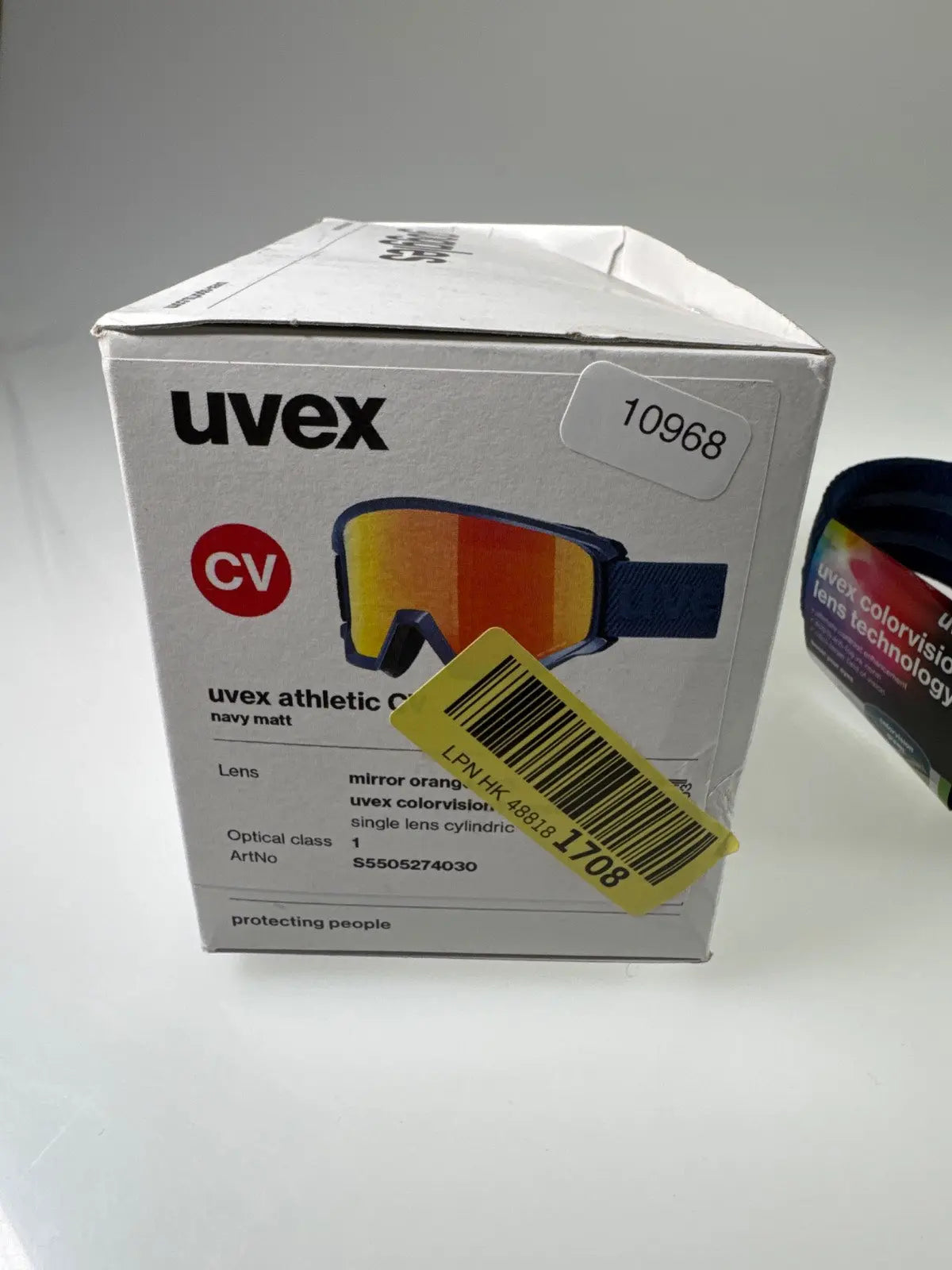 uvex athletic CV Skibrille kontrastverstärkend Anti-Fog #10968