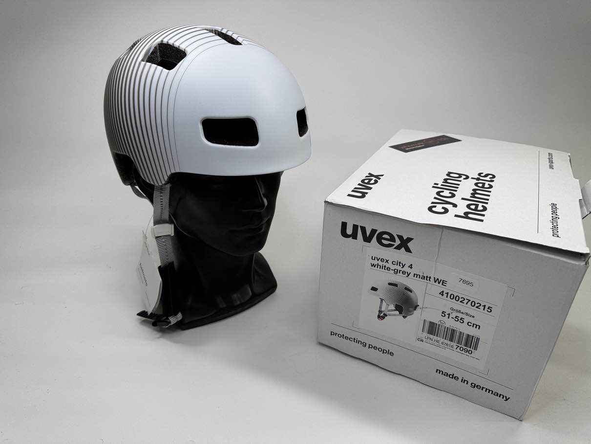 uvex city 4 Women's Edition Fahrradhelm - Größe 51-55cm #7695 - Black Forest Deals