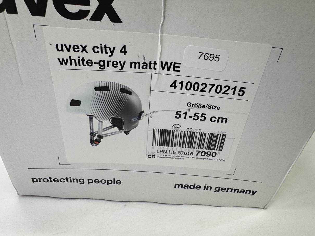 uvex city 4 Women's Edition Fahrradhelm - Größe 51-55cm #7695 - Black Forest Deals
