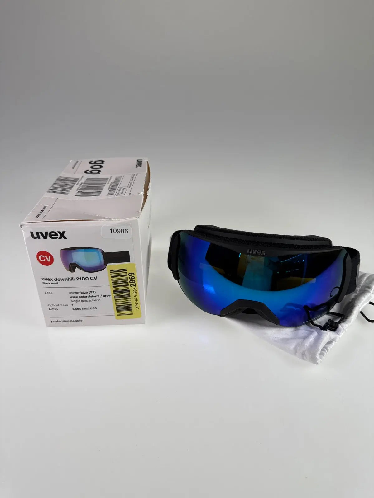uvex downhill 2100 CV Skibrille - extra weites Sichtfeld #10986