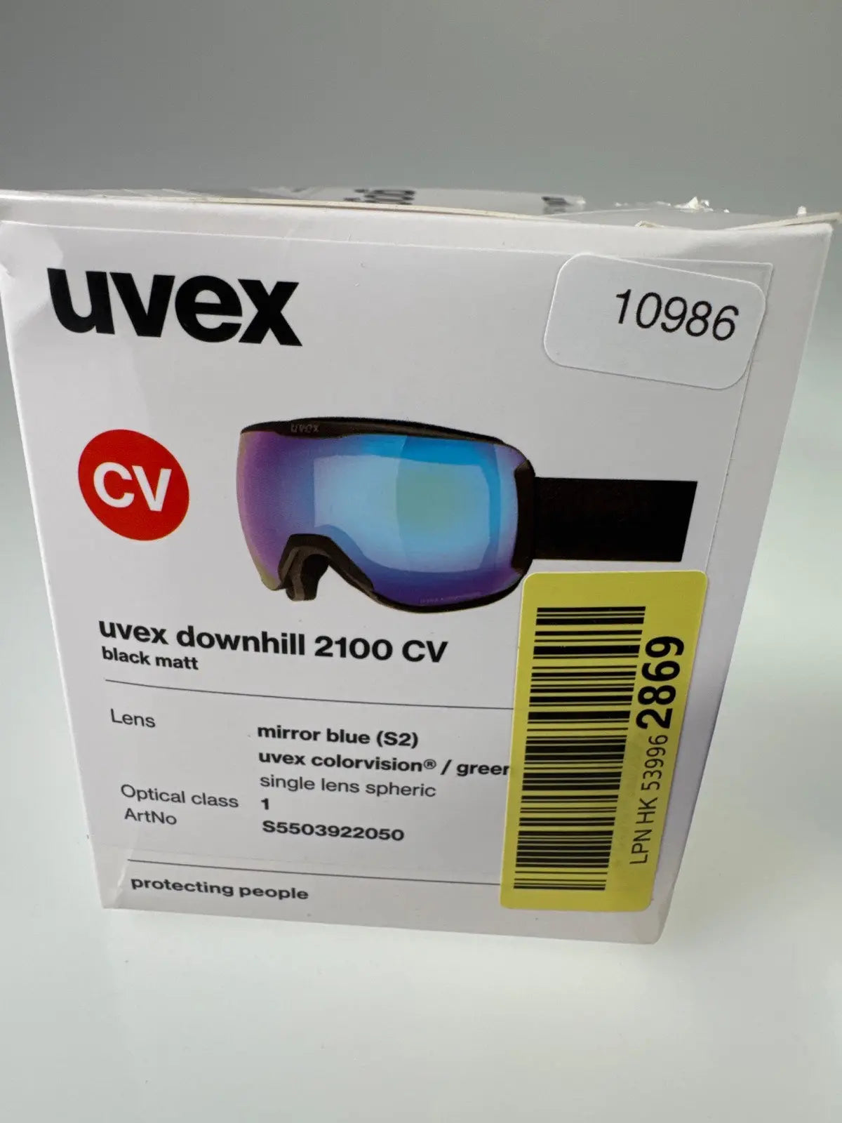 uvex downhill 2100 CV Skibrille - extra weites Sichtfeld #10986