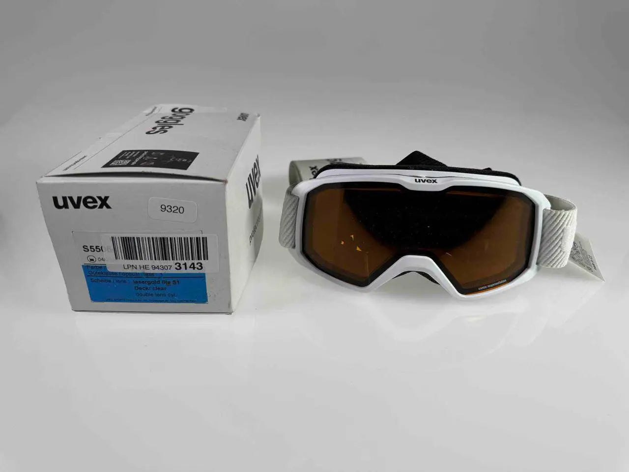 uvex element LGL Skibrille kontrastverstärkend Anti-Fog weiß #9320