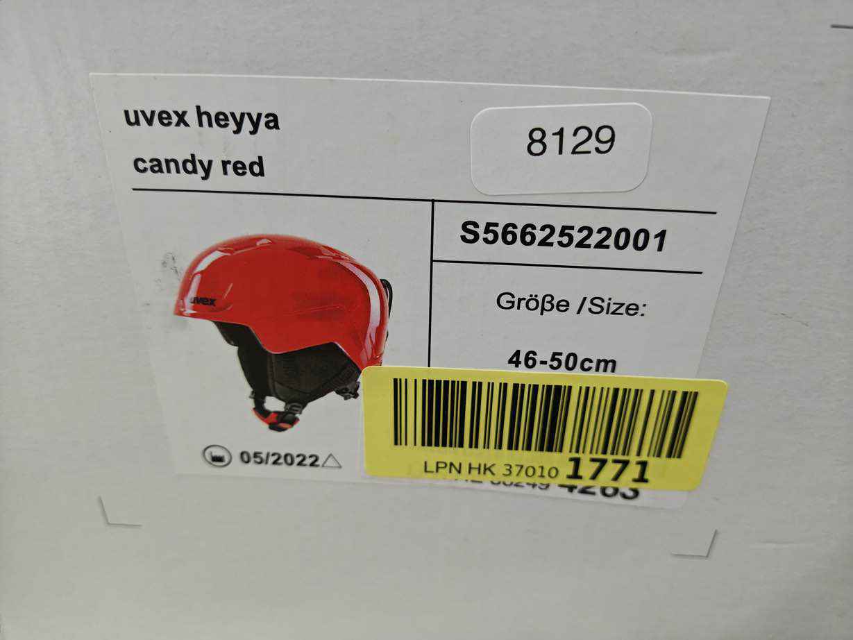 uvex heyya Skihelm - Größe 46-50 cm #8129 - Black Forest Deals