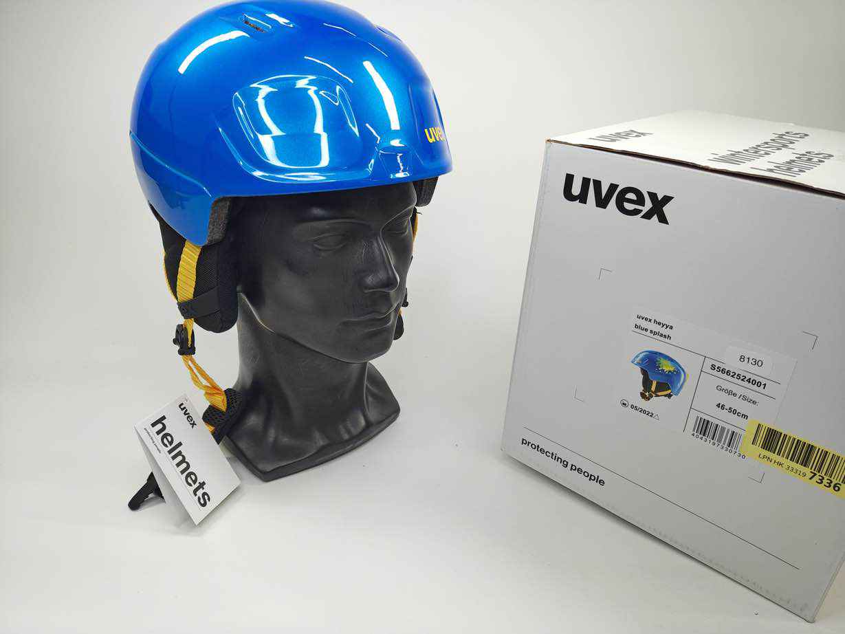 uvex heyya Skihelm - Größe 46-50 cm #8130 - Black Forest Deals