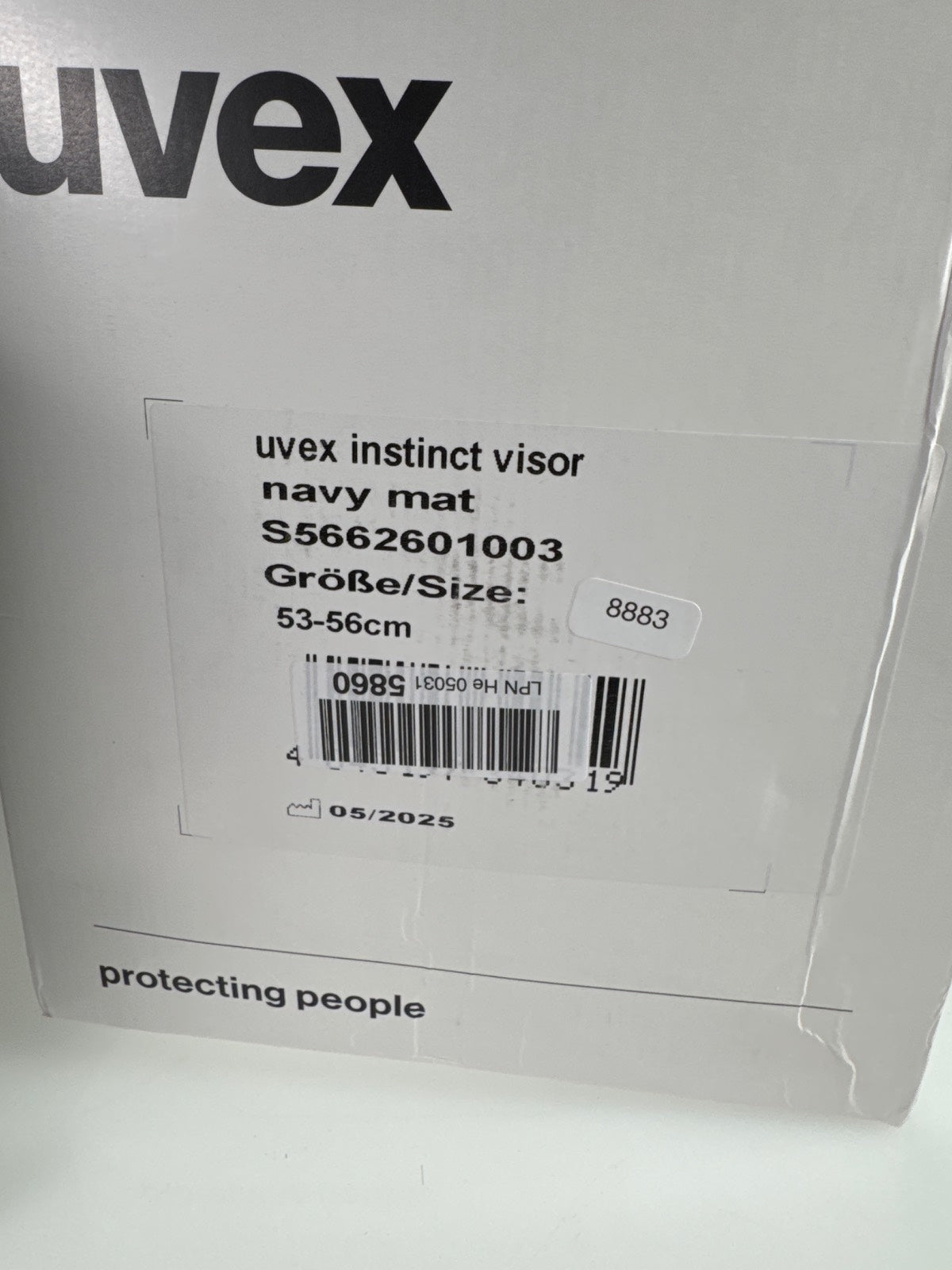 uvex instinct visor Skihelm - Größe 53-56cm #8883