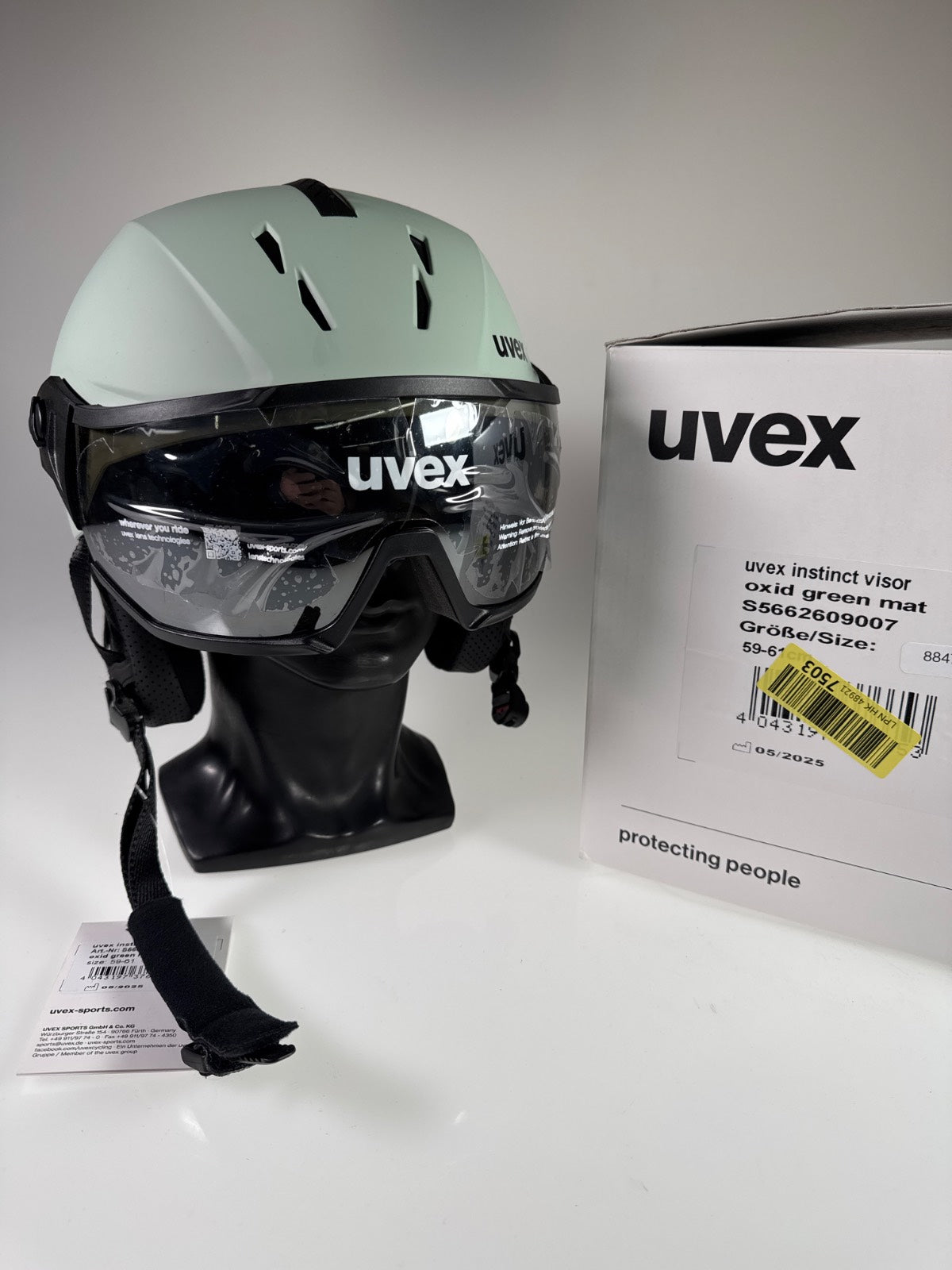 uvex instinct visor Skihelm - Größe 59-61cm #8847