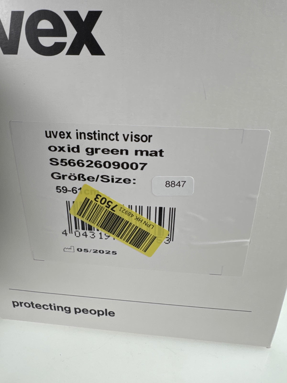 uvex instinct visor Skihelm - Größe 59-61cm #8847