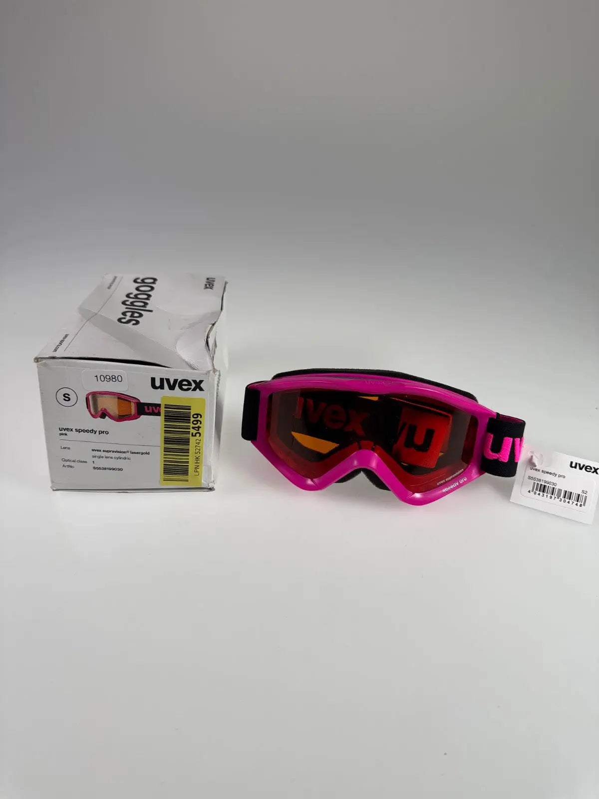 uvex speedy pro Kinder-Sportbrille Anti-Fog UV-Schutz #10980