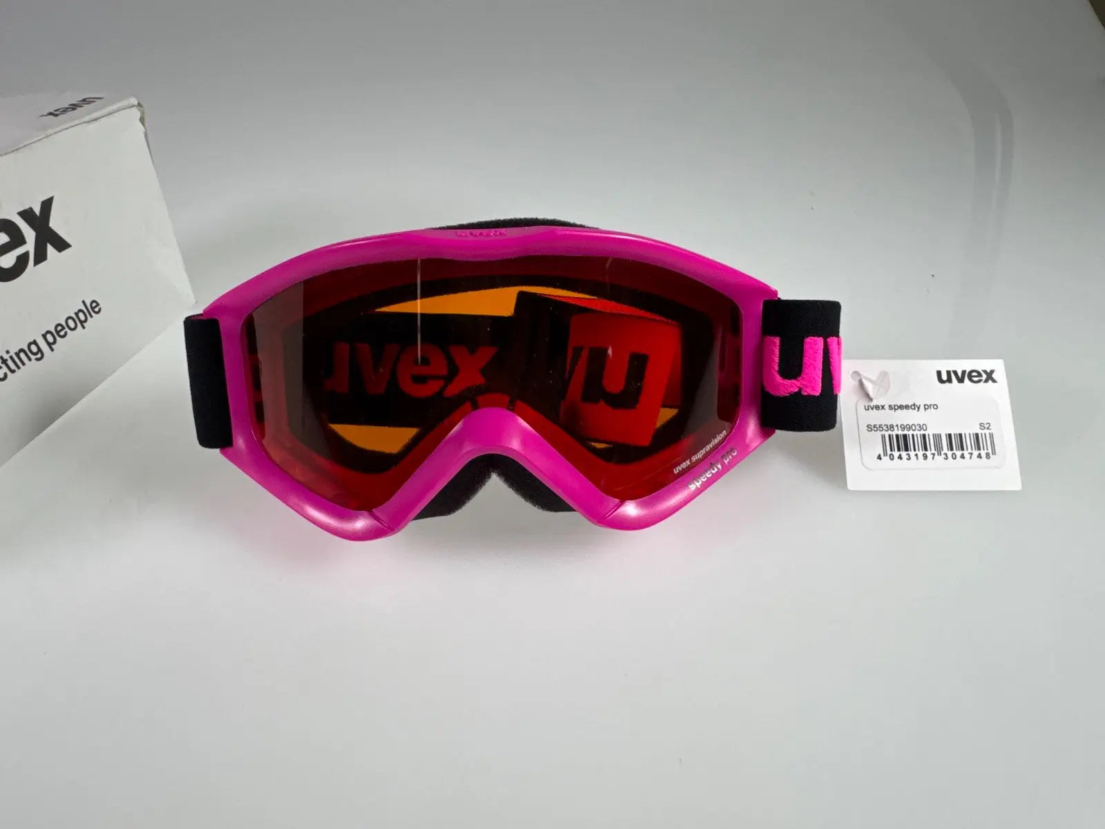 uvex speedy pro Kinder-Sportbrille Anti-Fog UV-Schutz #10980
