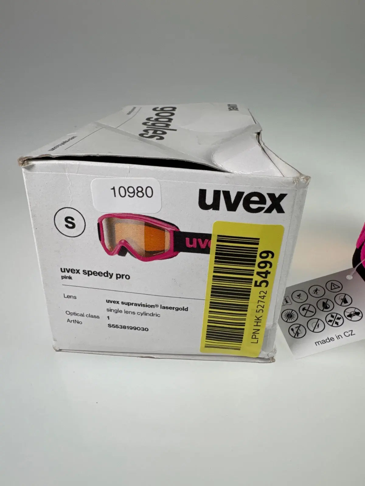 uvex speedy pro Kinder-Sportbrille Anti-Fog UV-Schutz #10980
