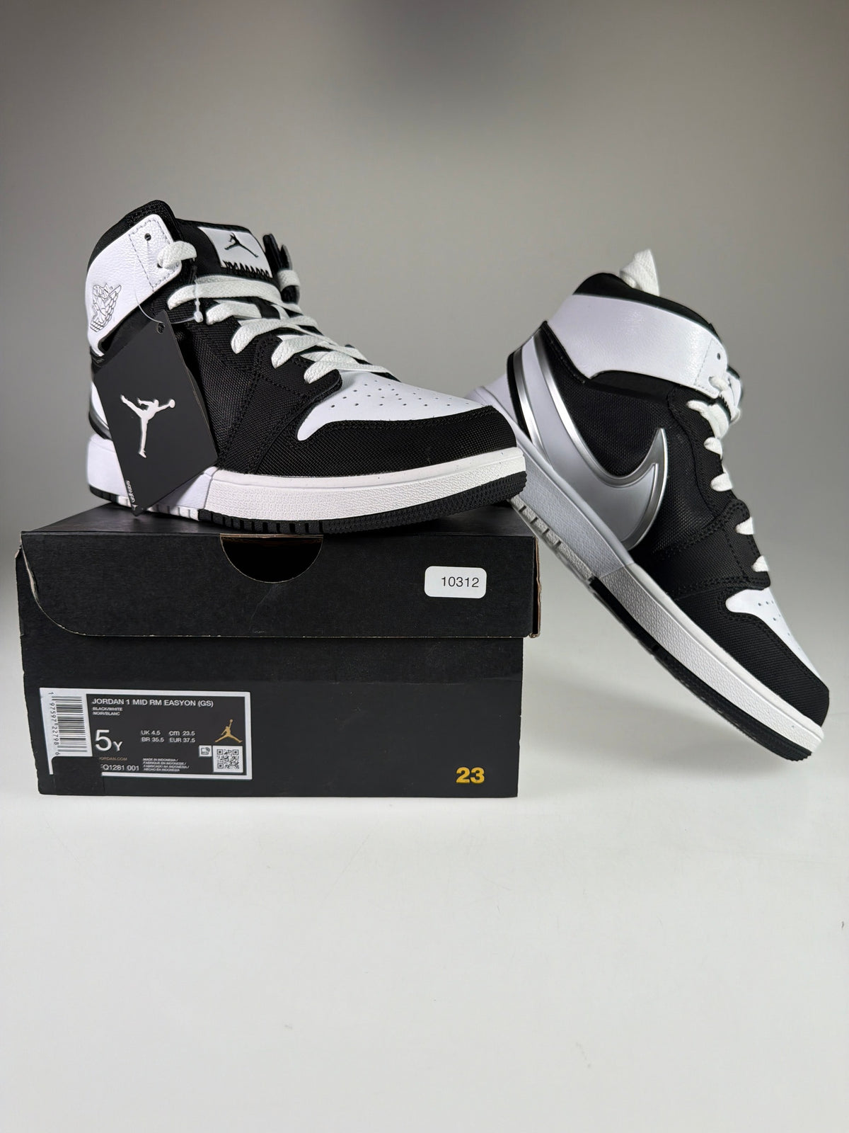 JORDAN 1 MID RM EASYON (GS) - Größe 37.5 #10312